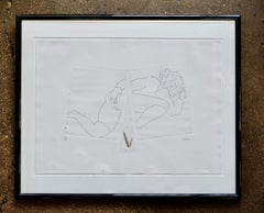 Limitierte Auflage einer Radierung von Ernesto Tatafiore