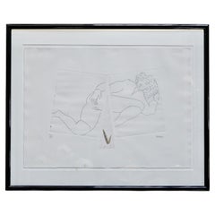 Limitierte Auflage einer Radierung von Ernesto Tatafiore