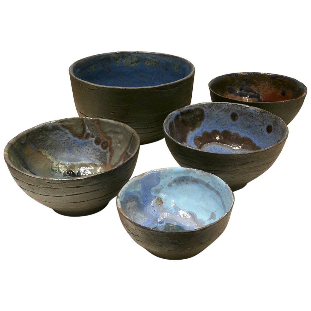 Limited Edition French Vintage Ceramic Bowls