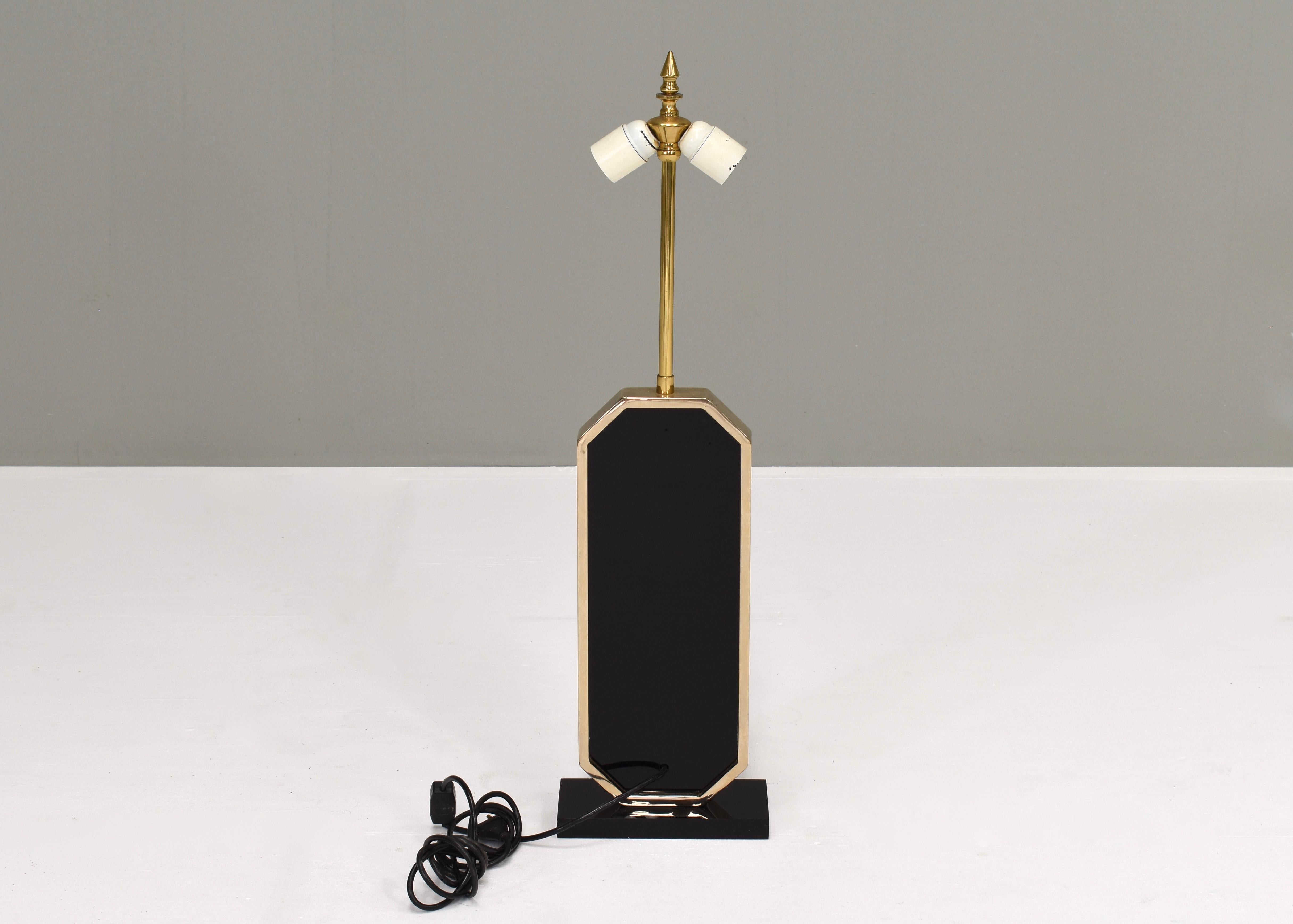 Mid-Century Modern Limited Edition Georges Mathias Table Lamp for Maho, Belgium, circa 1970 For Sale