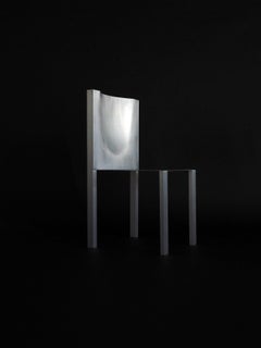 Limited Edition GHOST Side Chair in Aluminum by Toshiki Omatsu