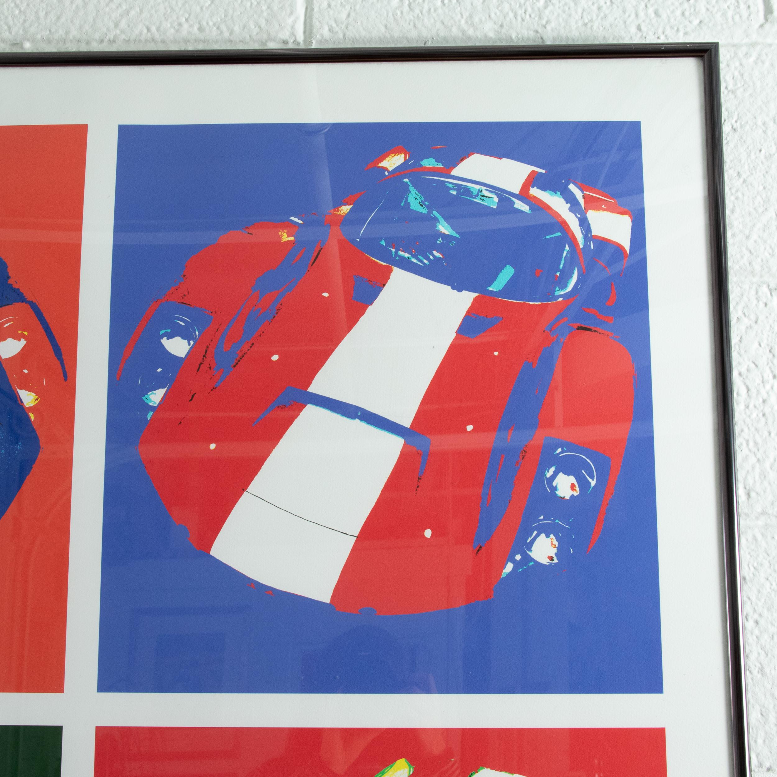 American Limited Edition Giclee Print Porsche 906 by Billy Couch