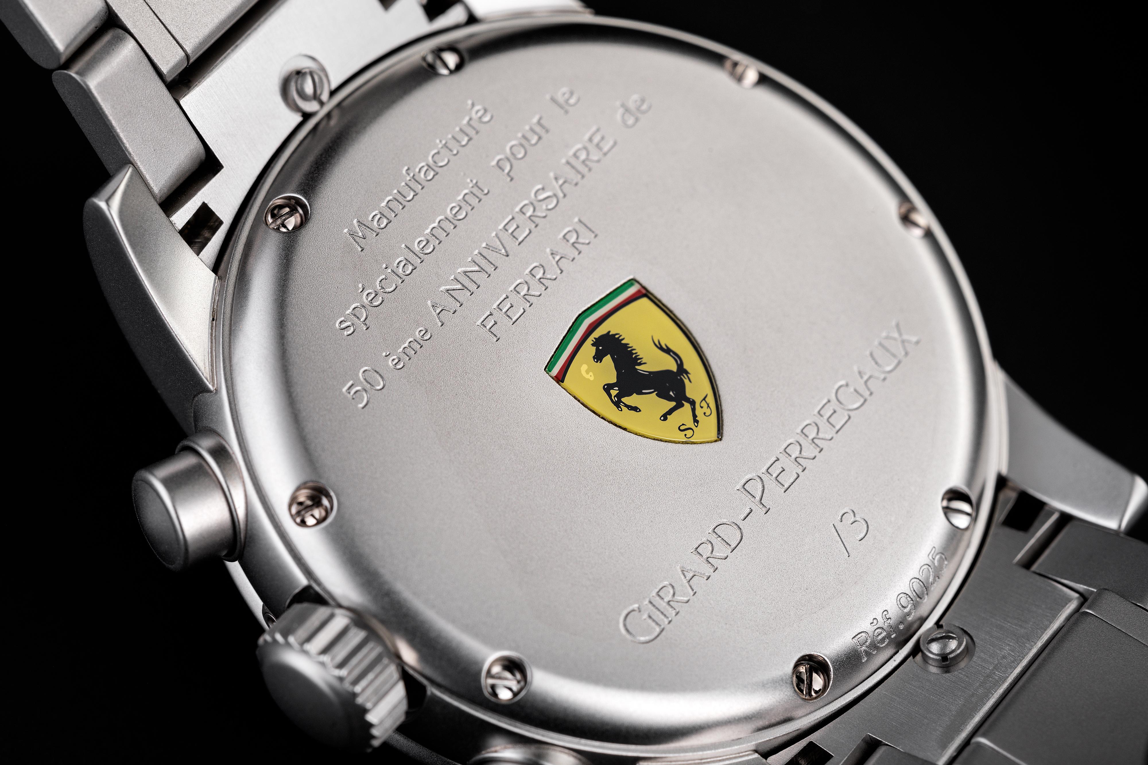 Modern Limited Edition: Girard Perregaux F50 Perpetual Calendar Chronograph Ferrari