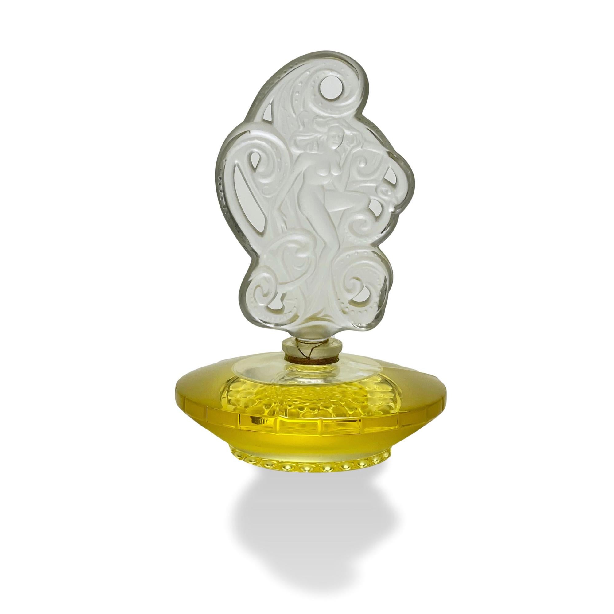 Art Deco Limited Edition Glass Perfume Bottle entitled 