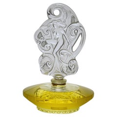Limited Edition Glass Perfume Bottle entitled "Songe" by Marie Claude Lalique