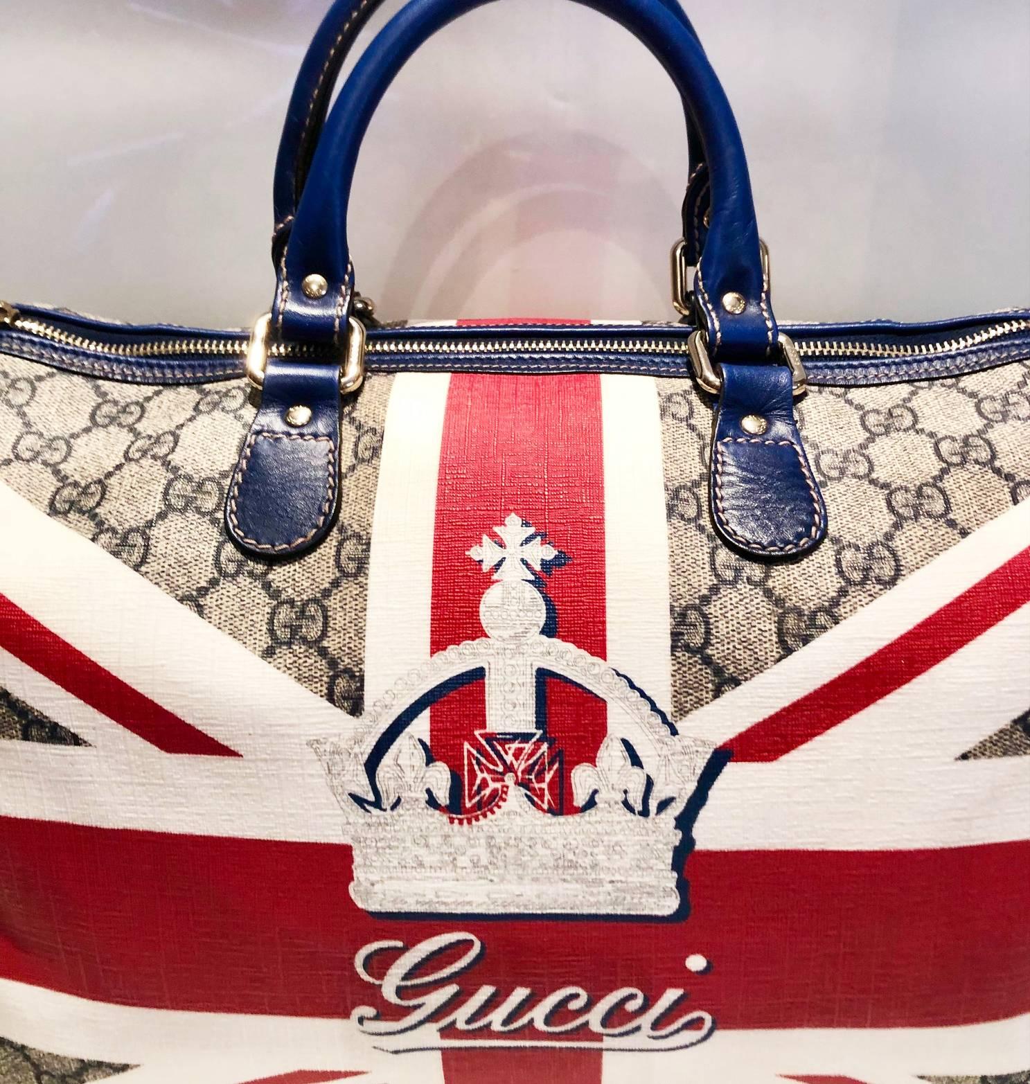 Women's Limited Edition Gucci Union Jack Sloane Bag, 2009 