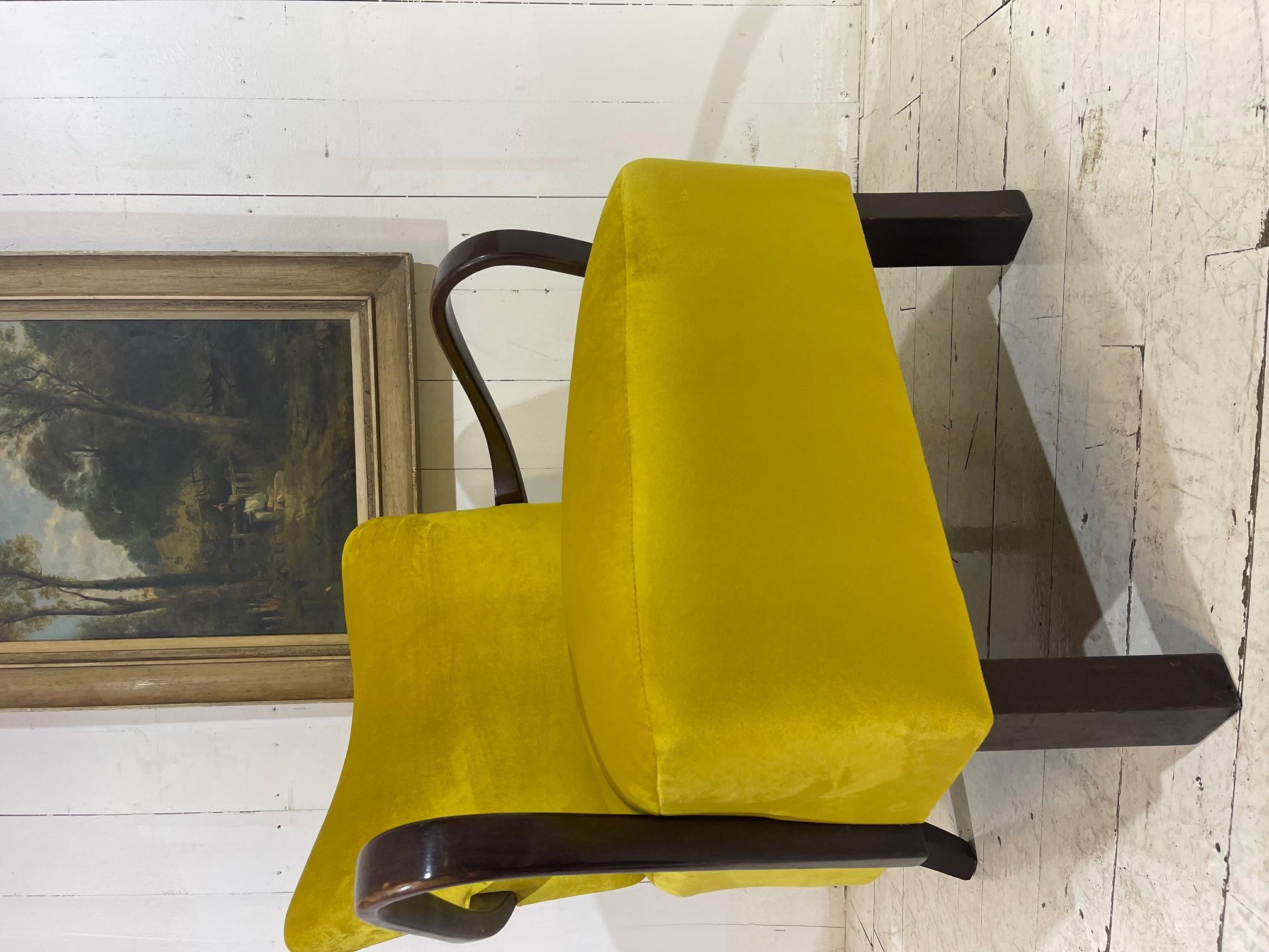 Limited Edition Halabala Cocktail Chair Model H237 For Sale 2