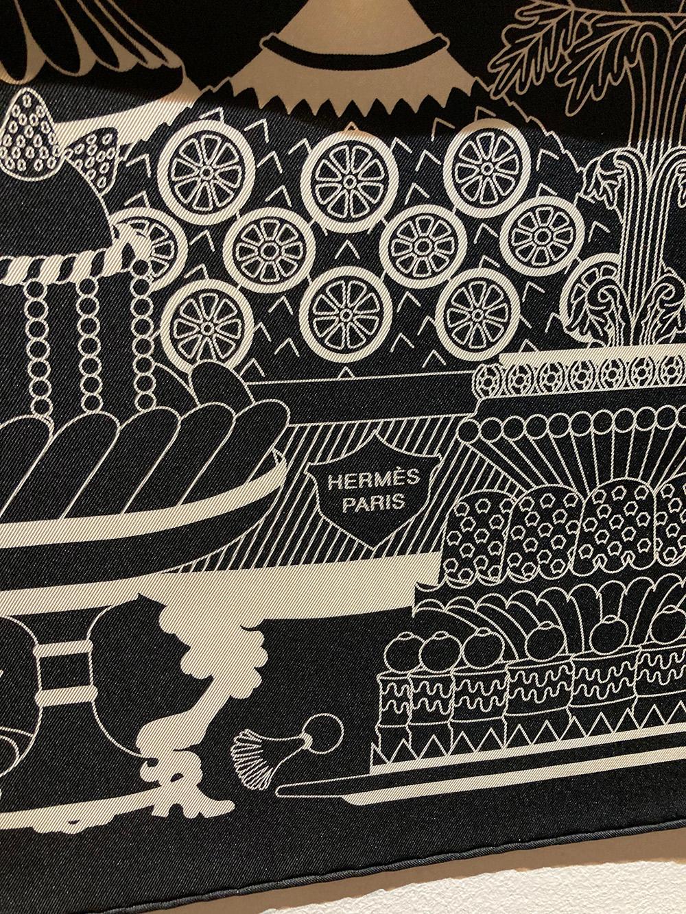 hermes patisserie scarf