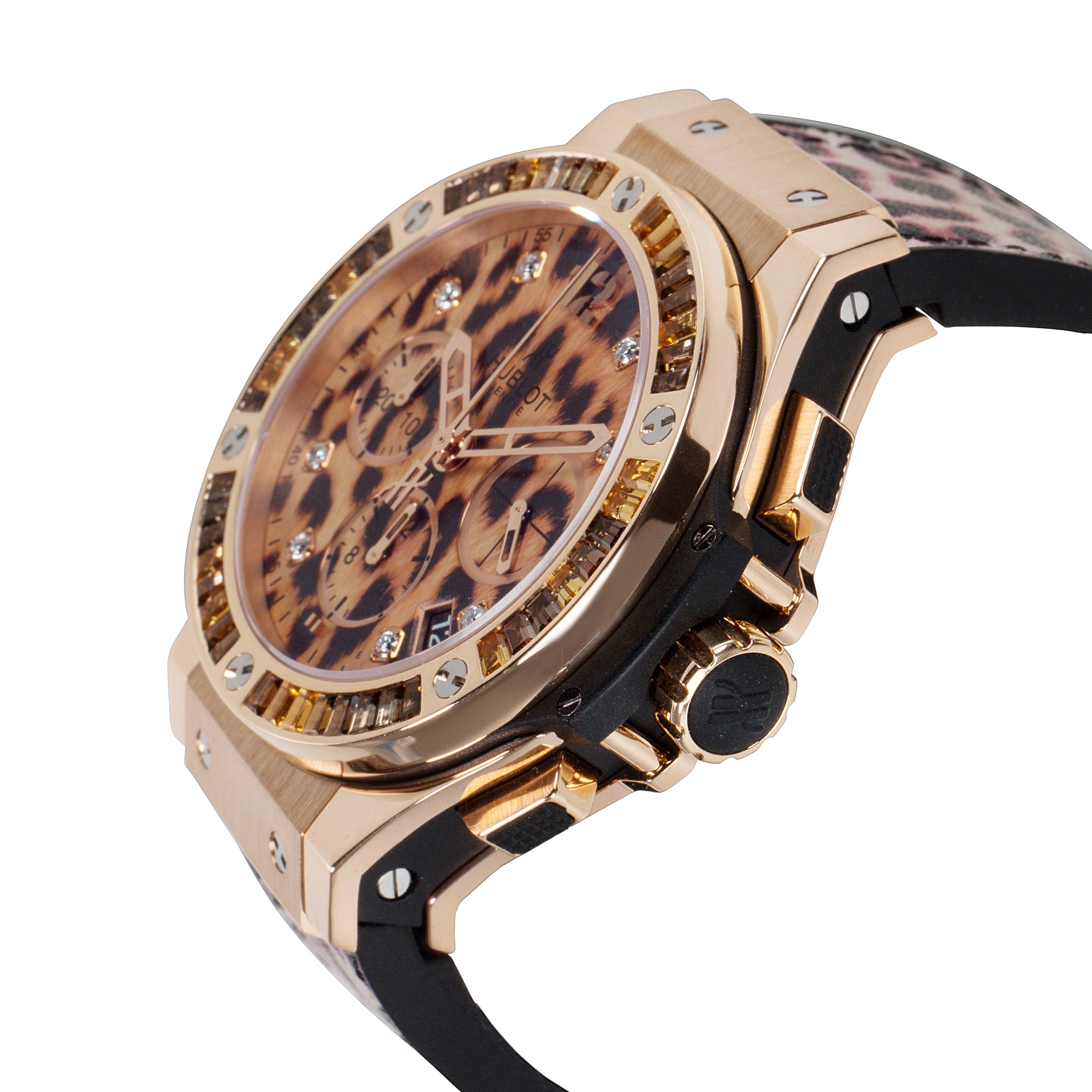 hublot leopard watch