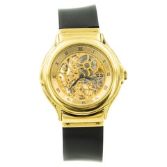 Limited Edition Hublot Unisex MDM Skeleton 18k Yellow Gold Watch Ref. 1512.3