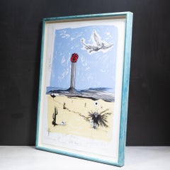 Limited Edition Hunter S. Thompson Memorial Print "Going Home" by Ralph Steadman