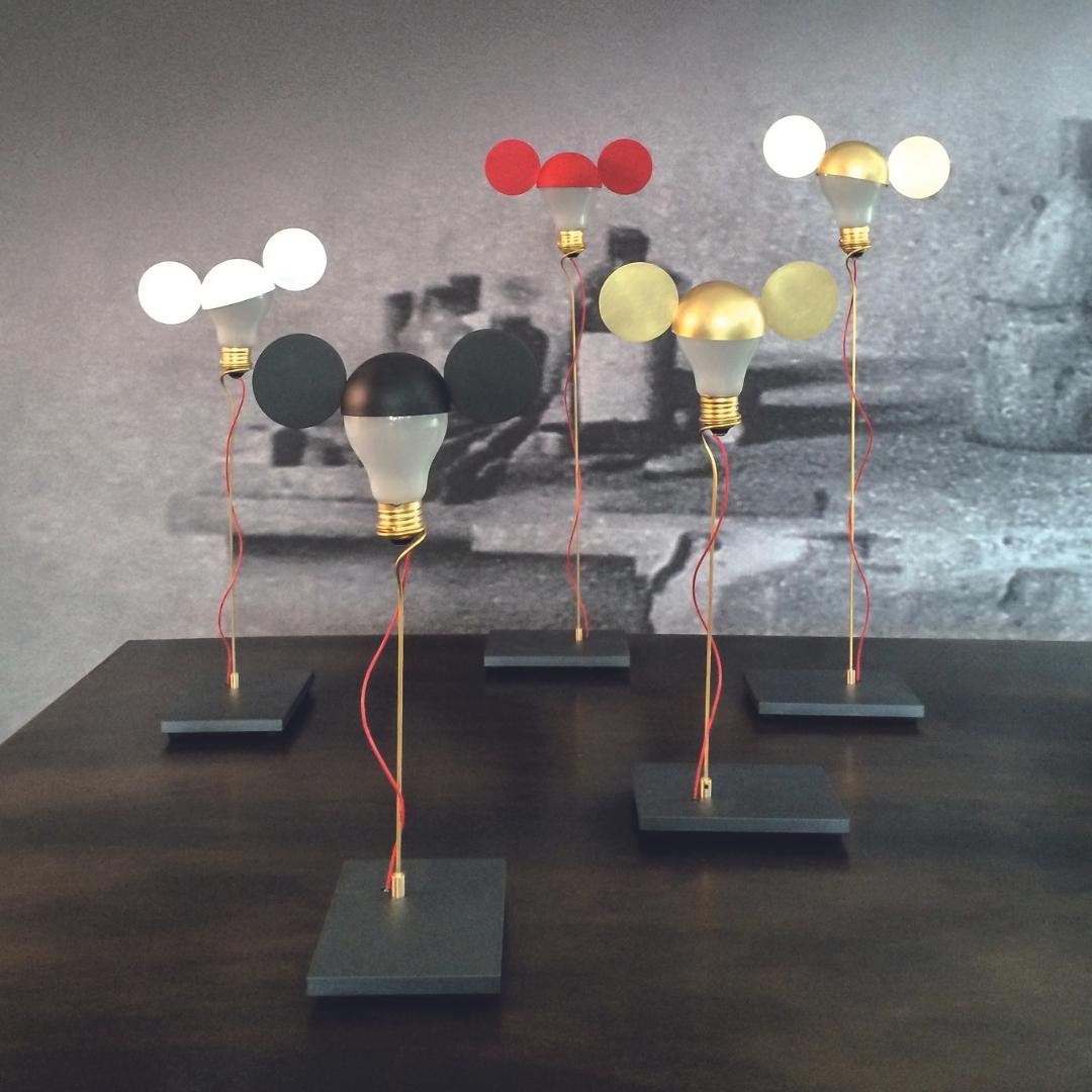 Limited Edition I Ricchi Poveri ’Five Butterflies’ Table Lamp for Ingo Maurer For Sale 3