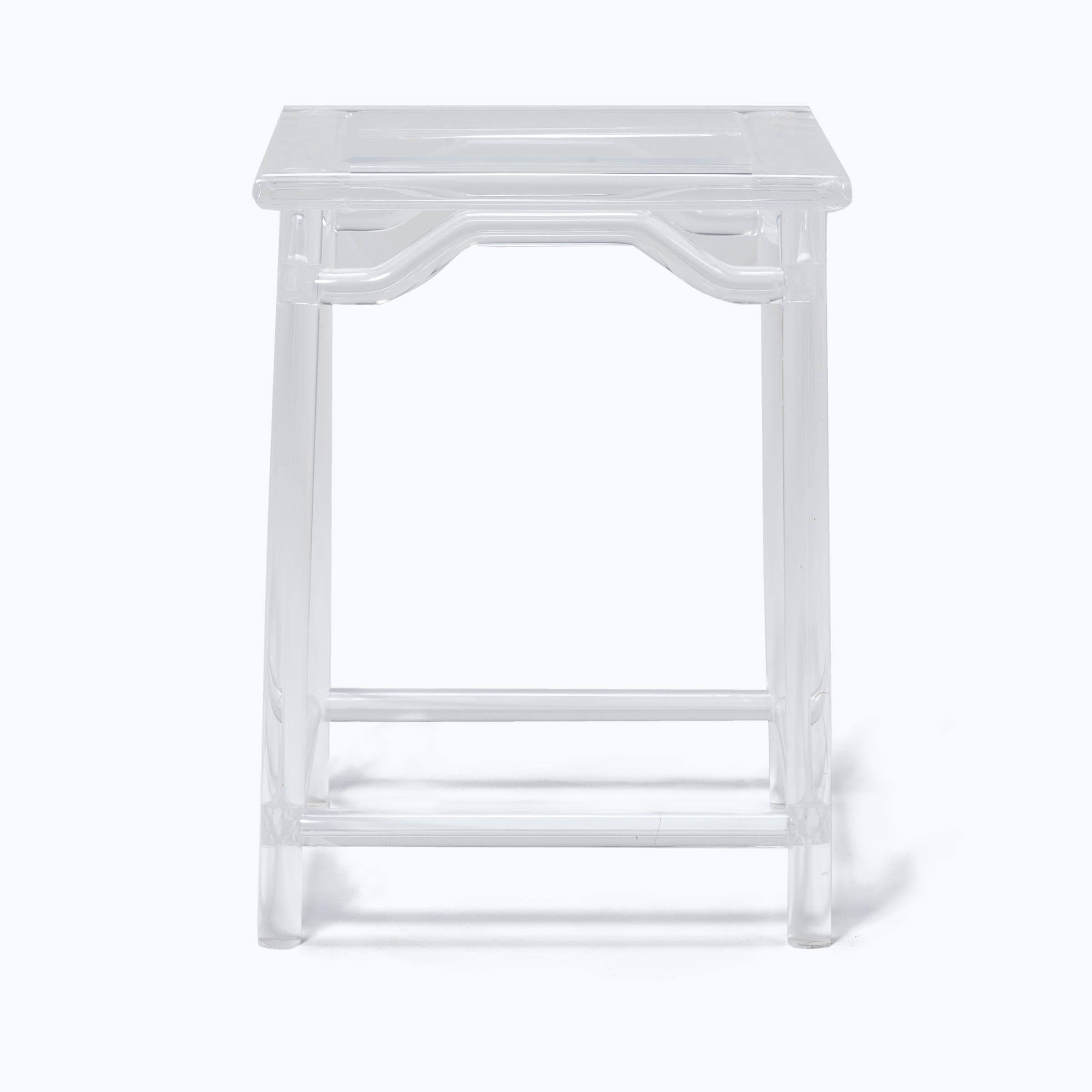 Moderne Table d'appoint invisible en édition limitée de July Zhou en vente