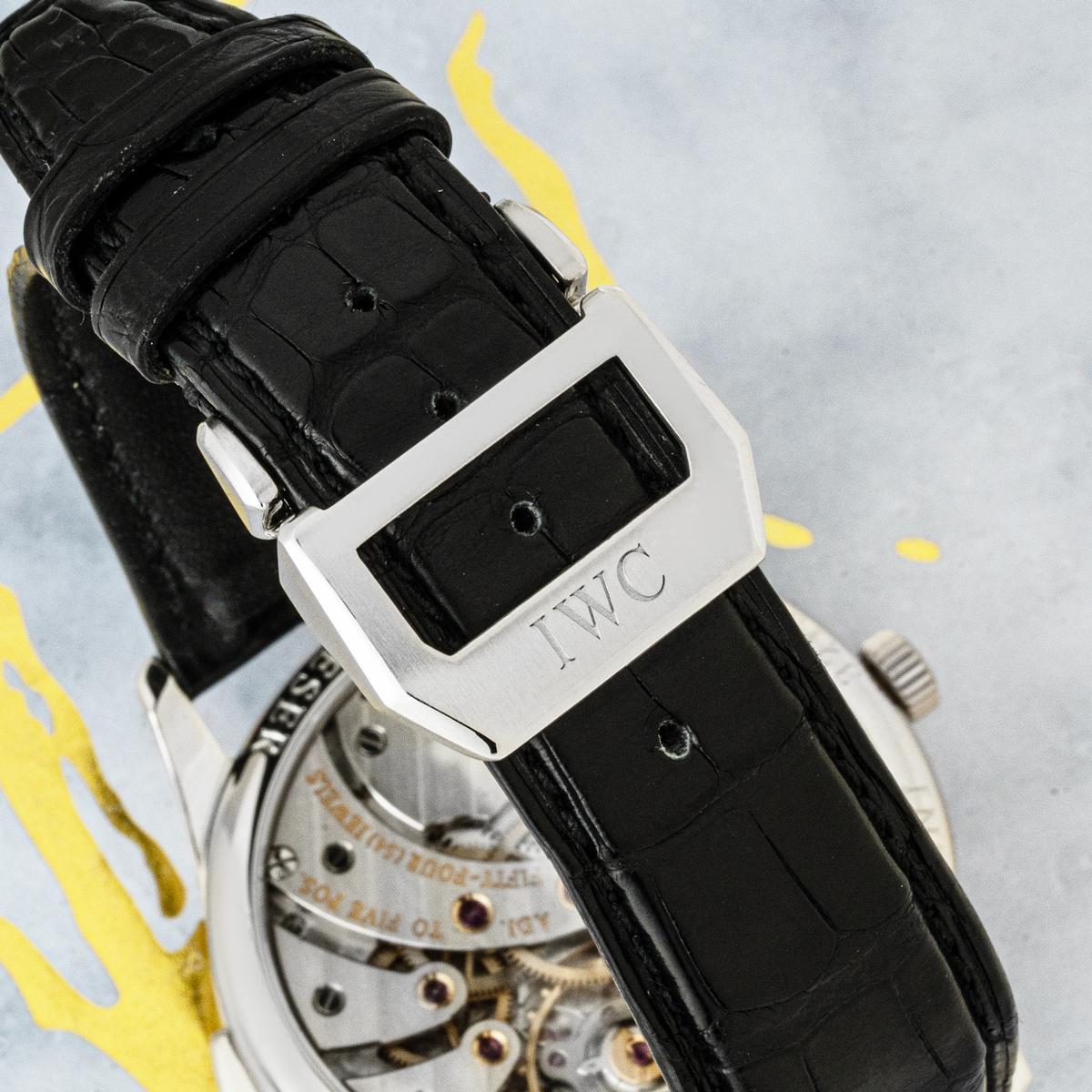 Edición Limitada IWC Portuguesa Repetición de Minutos Platino IW524204 en venta 2