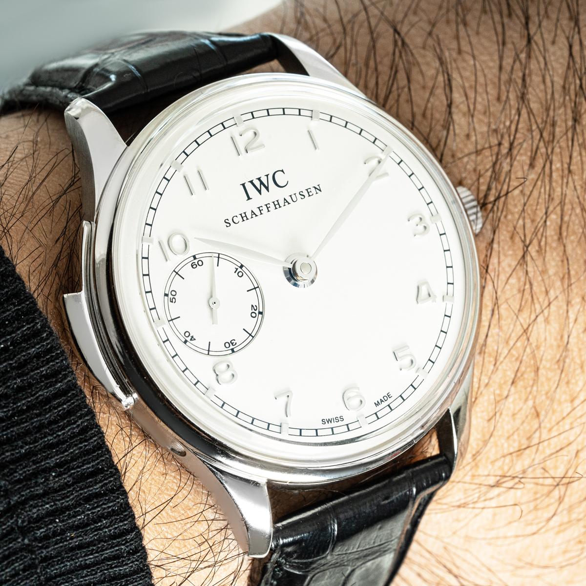 Edición Limitada IWC Portuguesa Repetición de Minutos Platino IW524204 en venta 5