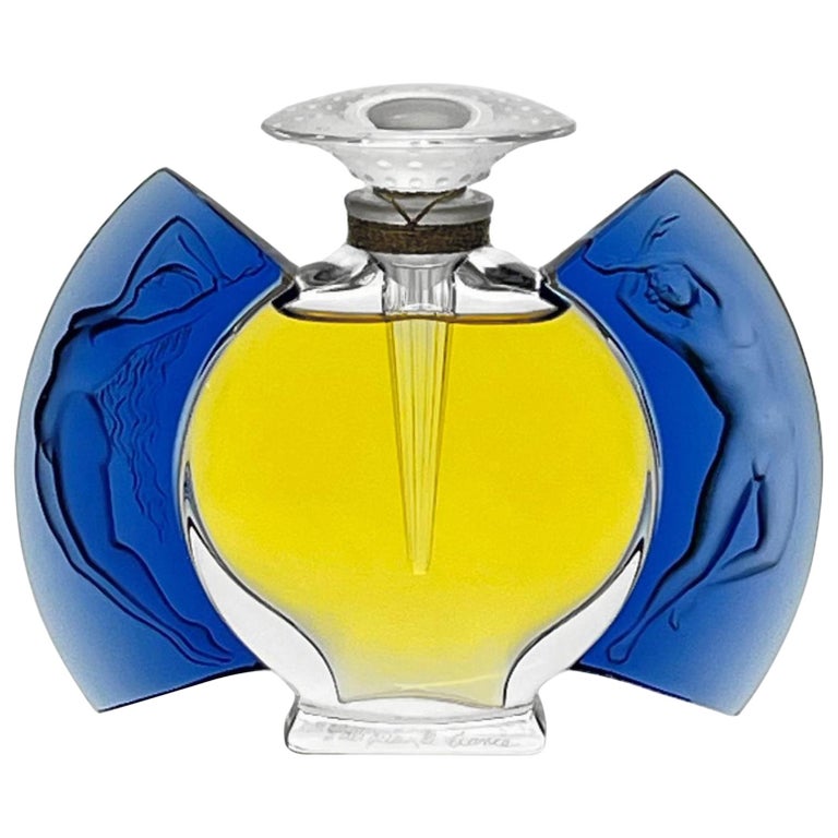 Limited Edition "Jour et Nuit" Perfume Bottle by Marie Claude Lalique For Sale