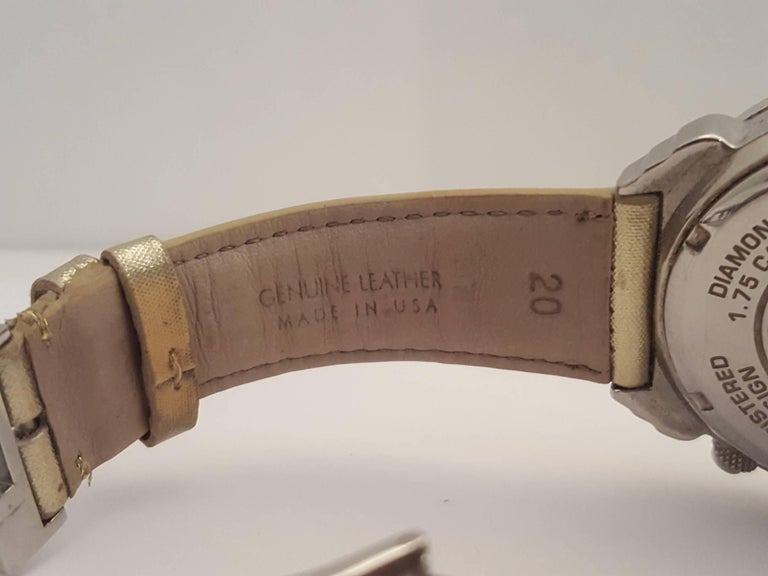 Limited Edition Lancaster Stainless Steel with Diamonds Watch at