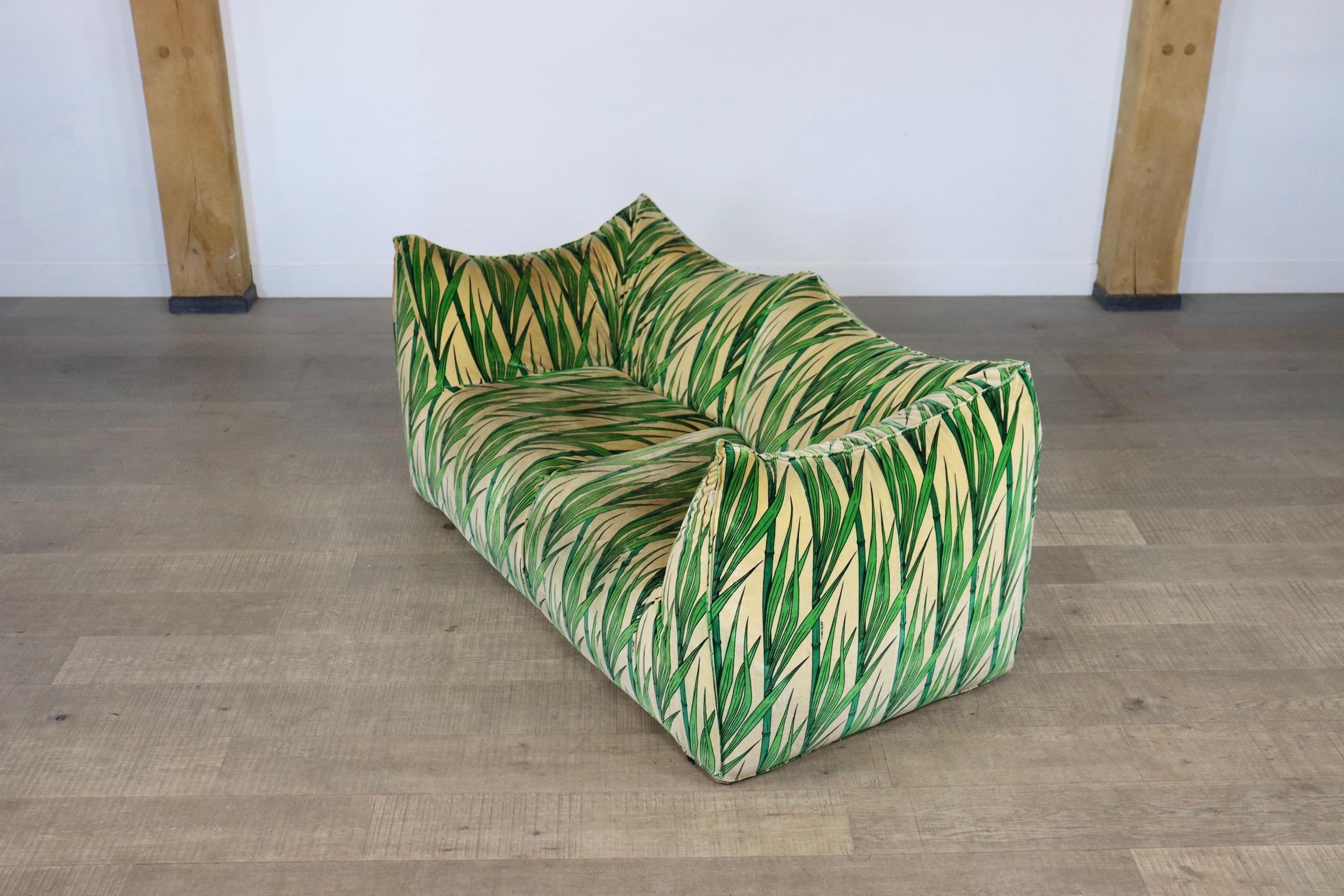 Limited Edition Le Bambole 2-Seater Sofa by Mario Bellini, 1980s 8