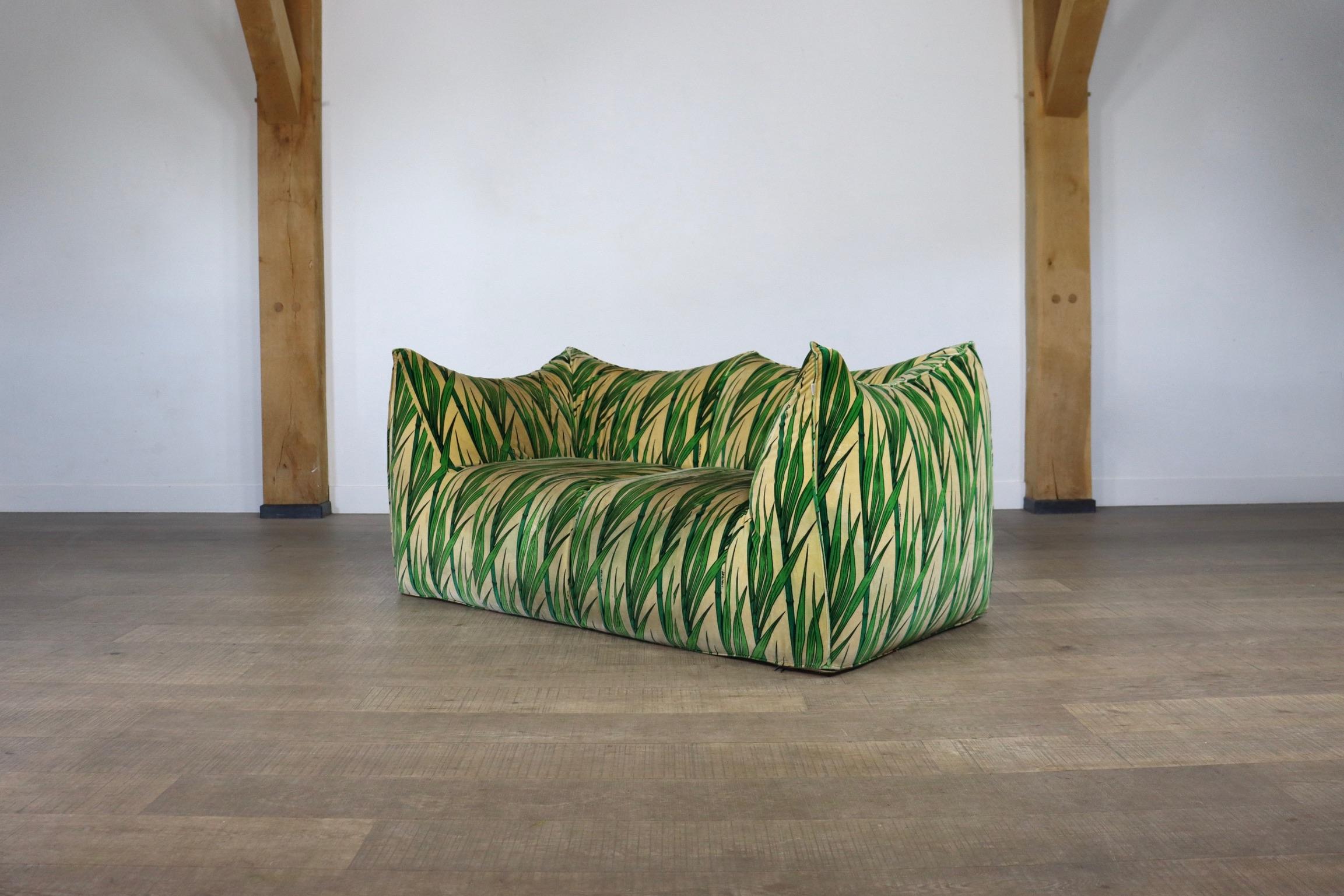 Late 20th Century Limited Edition Le Bambole 2-Seater Sofa by Mario Bellini, 1980s