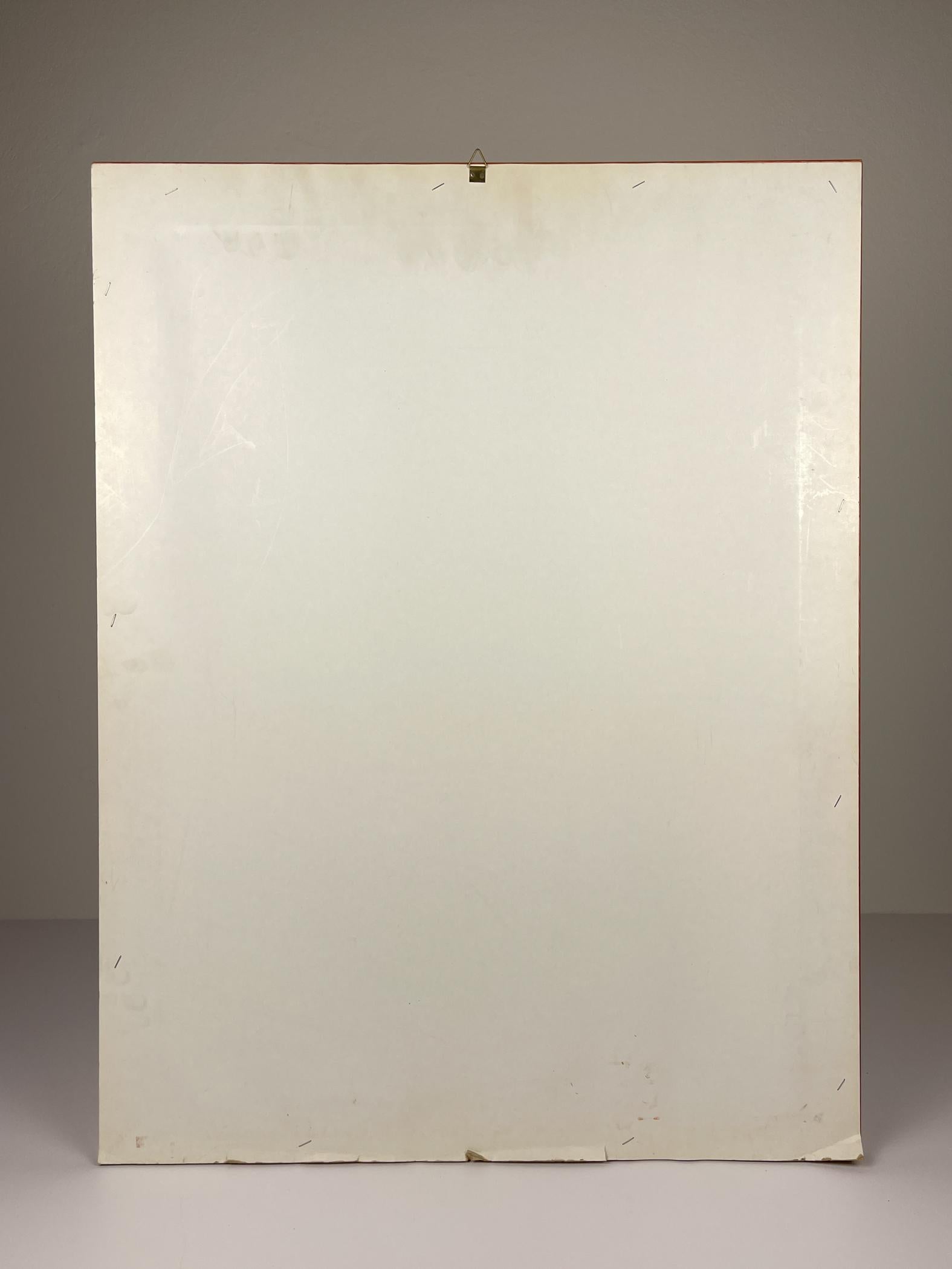 Lithographie 10/50 in limitierter Auflage von Luciano Sebeglia, Italien, 1976 im Angebot 1