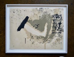 Limited edition lithograph by Antoni Tàpies