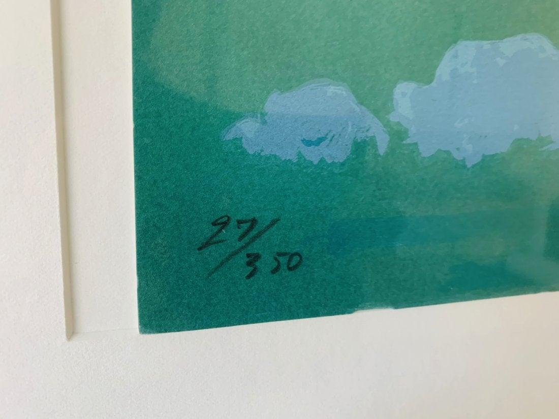 Litografia in edizione limitata di Keith Finch 27/250 firmata 6
