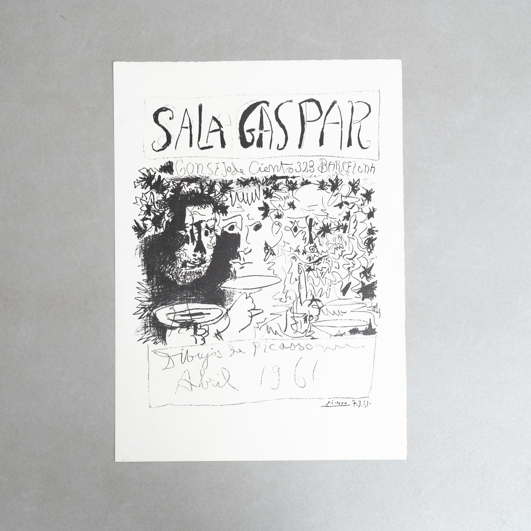 Original-Ausstellungsplakat von 1961 - 