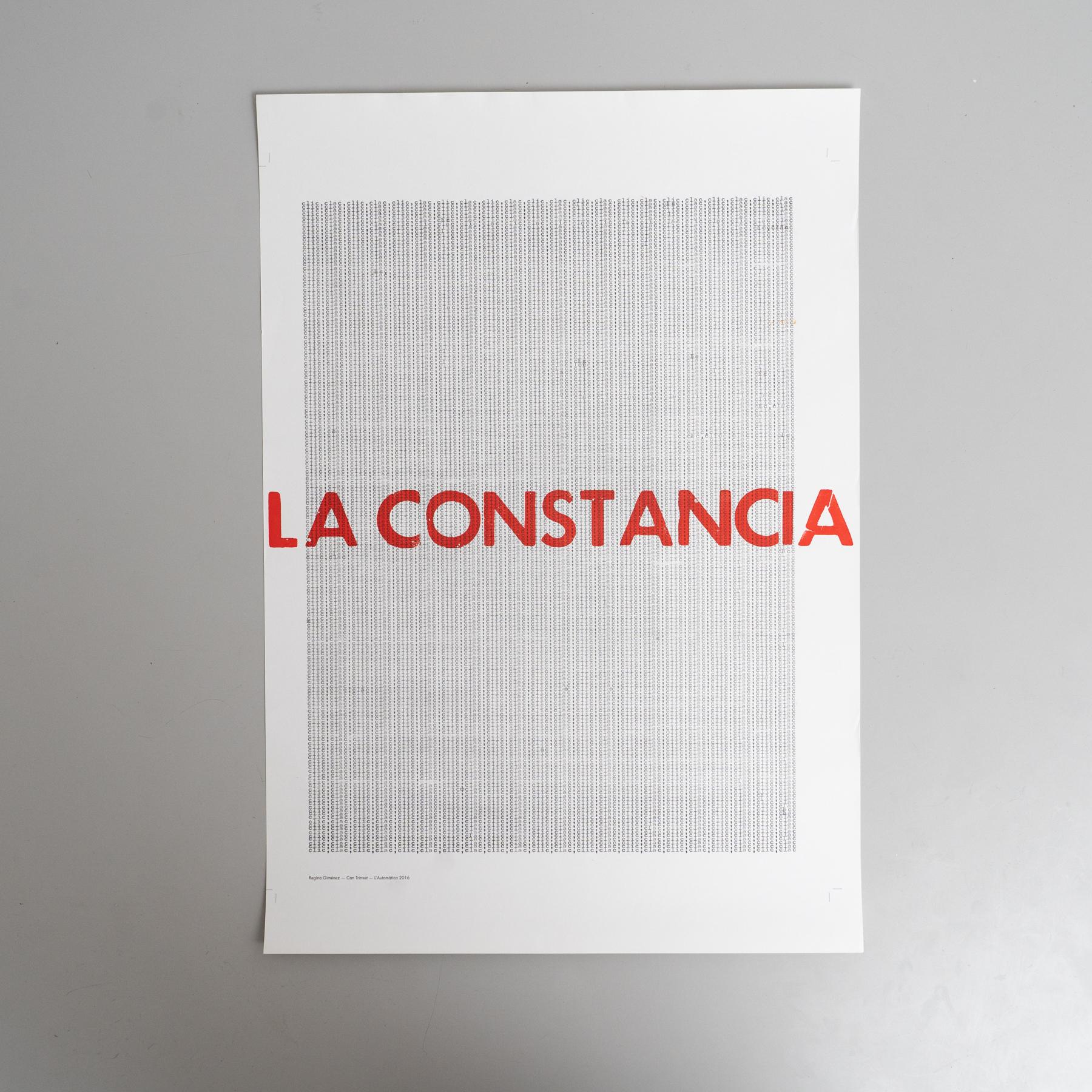 Découvrez l'univers enchanteur de Regina Gimenez avec cette lithographie en édition limitée intitulée La Constancia, créée pour Can Trinxet et éditée par L'Automatica en Espagne en 2016. Cette œuvre saisissante reflète le style artistique unique de