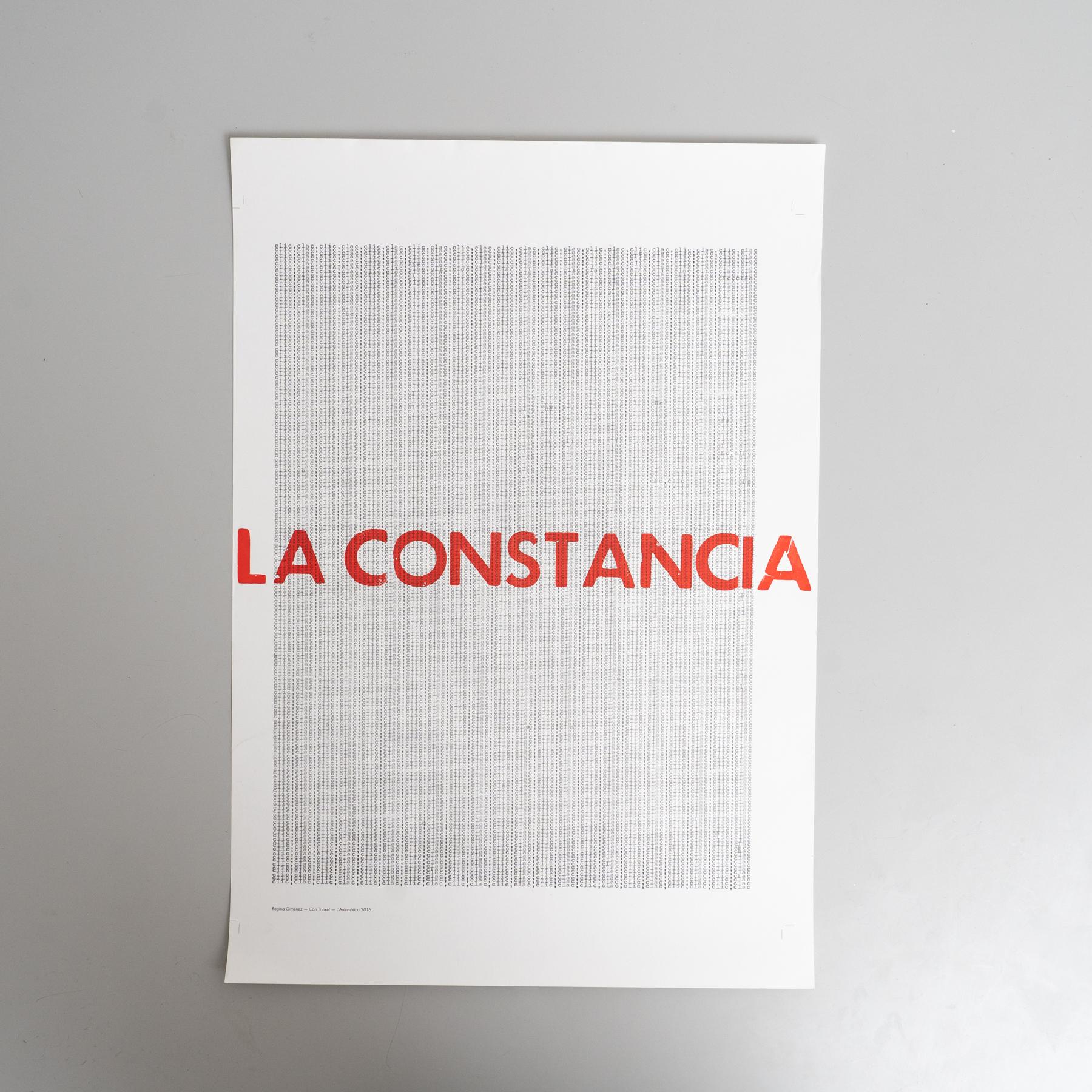 Découvrez l'univers enchanteur de Regina Gimenez avec cette lithographie en édition limitée intitulée La Constancia, créée pour Can Trinxet et éditée par L'Automatica en Espagne en 2016. Cette œuvre saisissante reflète le style artistique unique de