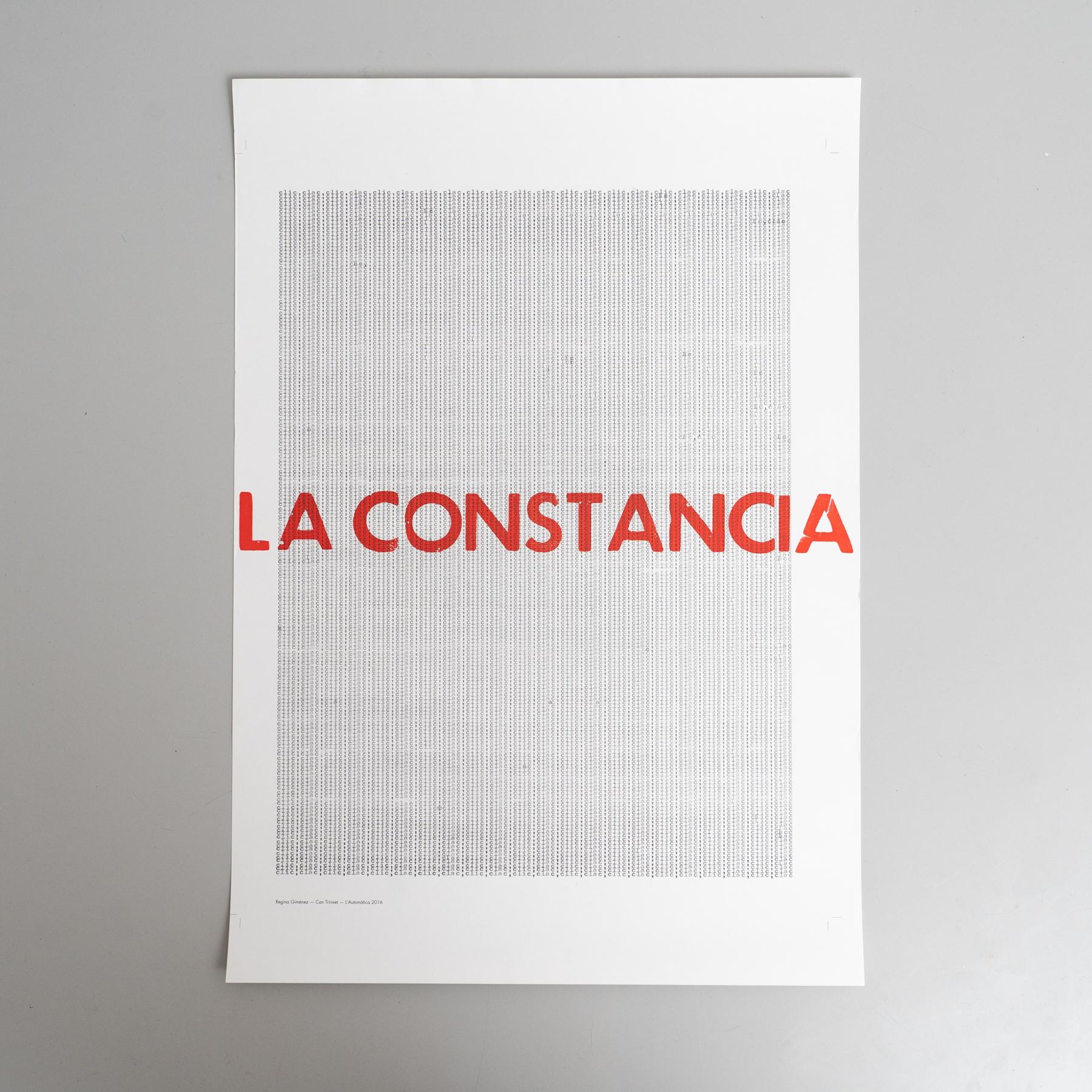 Découvrez l'univers enchanteur de Regina Gimenez avec cette lithographie en édition limitée intitulée La Constancia, créée pour Can Trinxet et éditée par L'Automatica en Espagne en 2016. Cette œuvre saisissante reflète le style artistique unique de