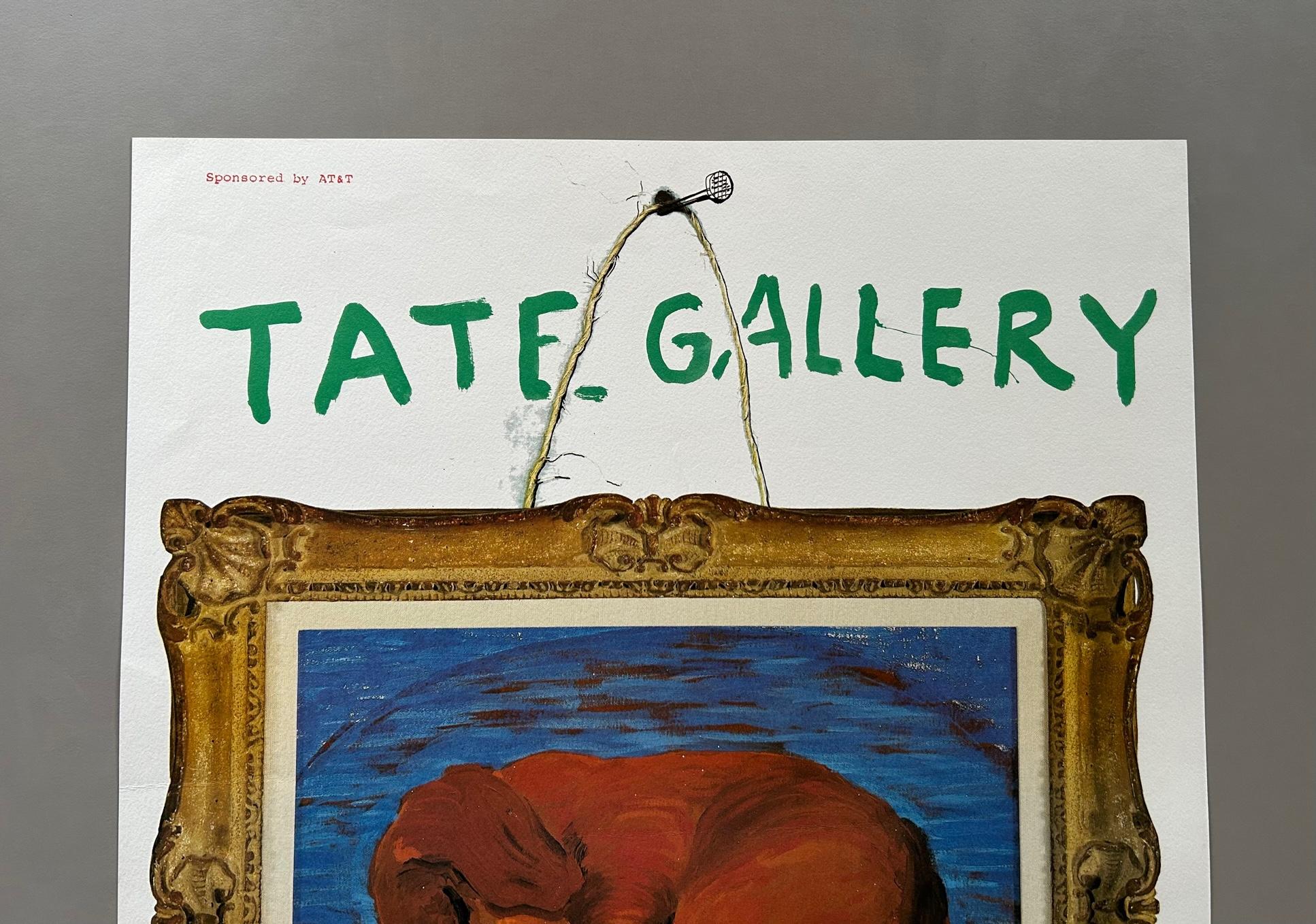 Limited Edition Poster entitled 'Little Stanley Sleeping', 1987 signed by David Hockney

This limited edition poster is one of an edition personally signed by David Hockney on October 1988, on the occasion of the Artist's Retrospective Exhibition