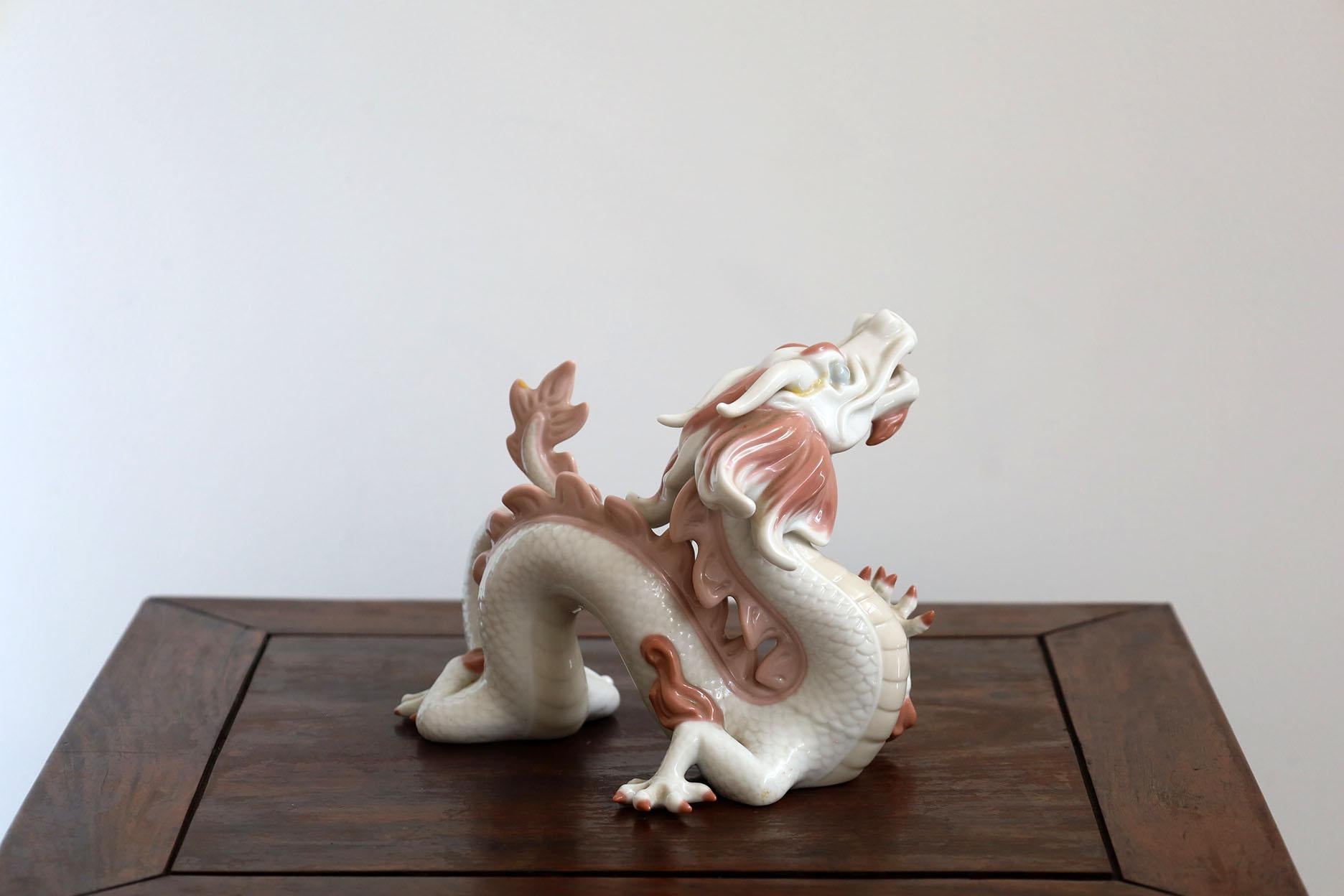 Escultura de Dragón de Porcelana Lladro Edición Limitada Hecho a mano en venta