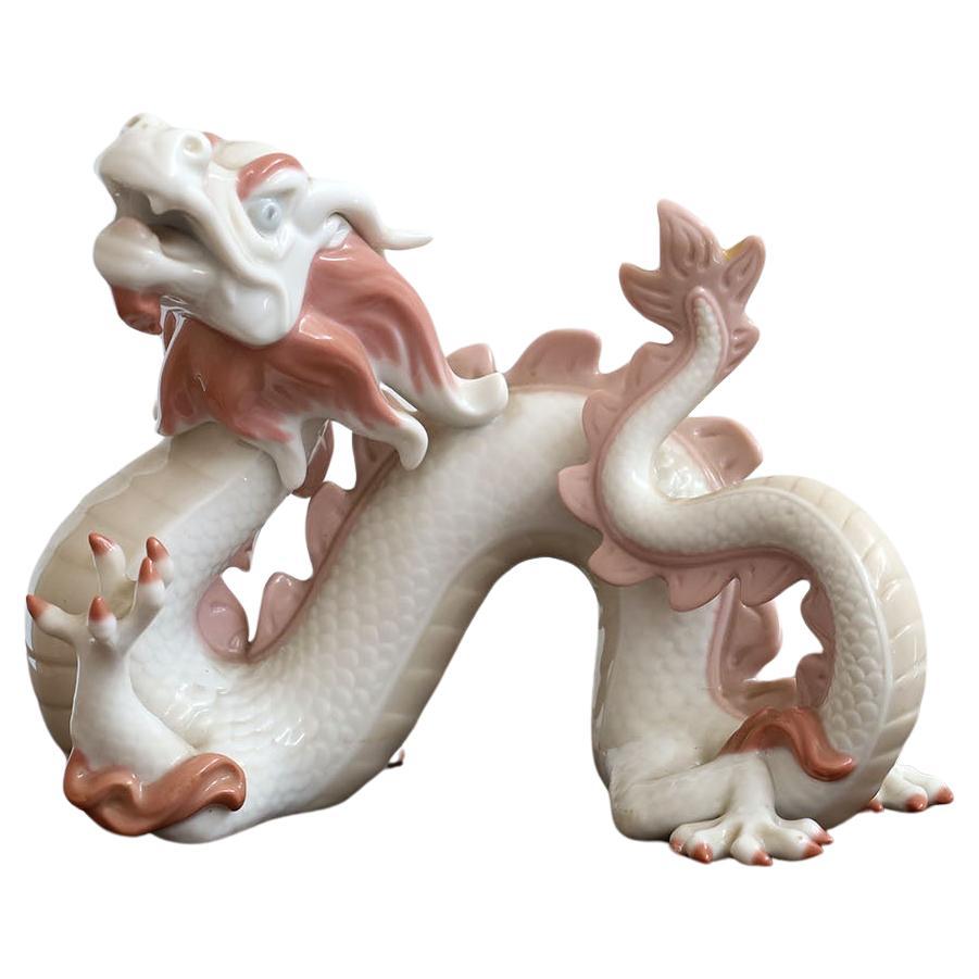Limited Edition Lladro Porcelain Dragon Sculpture