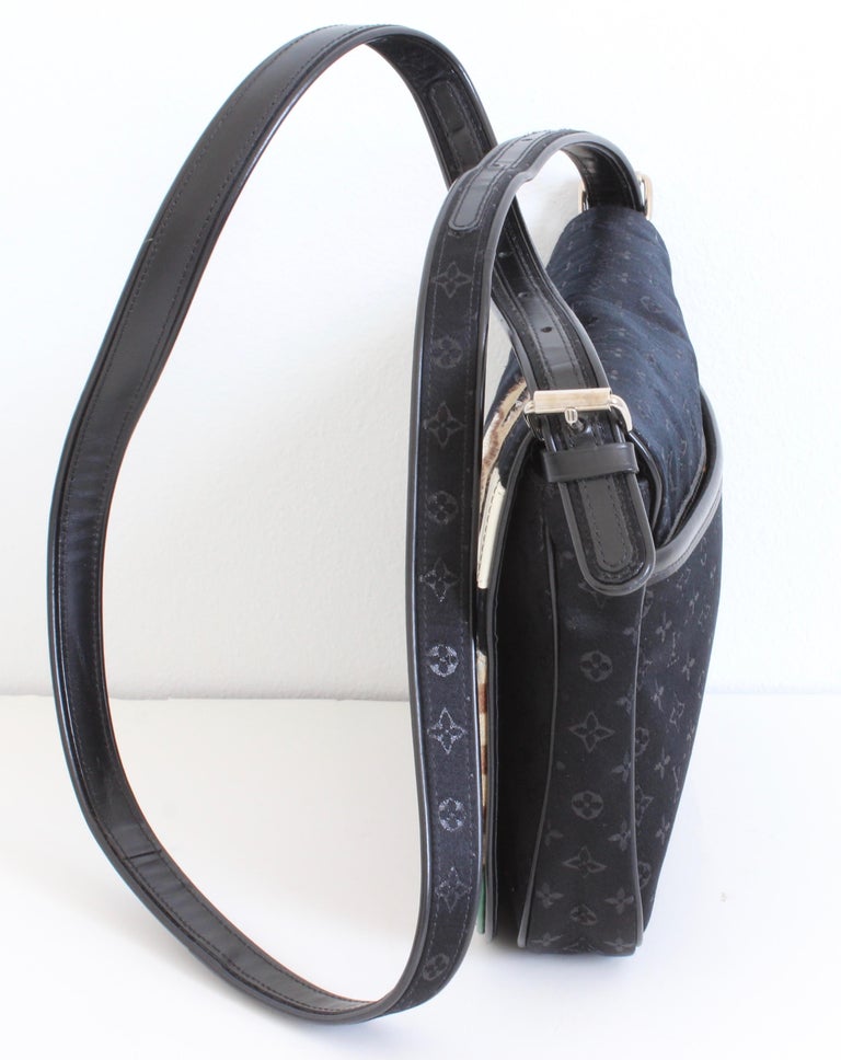 Louis Vuitton Twist Handbag Patchwork Denim MM at 1stDibs