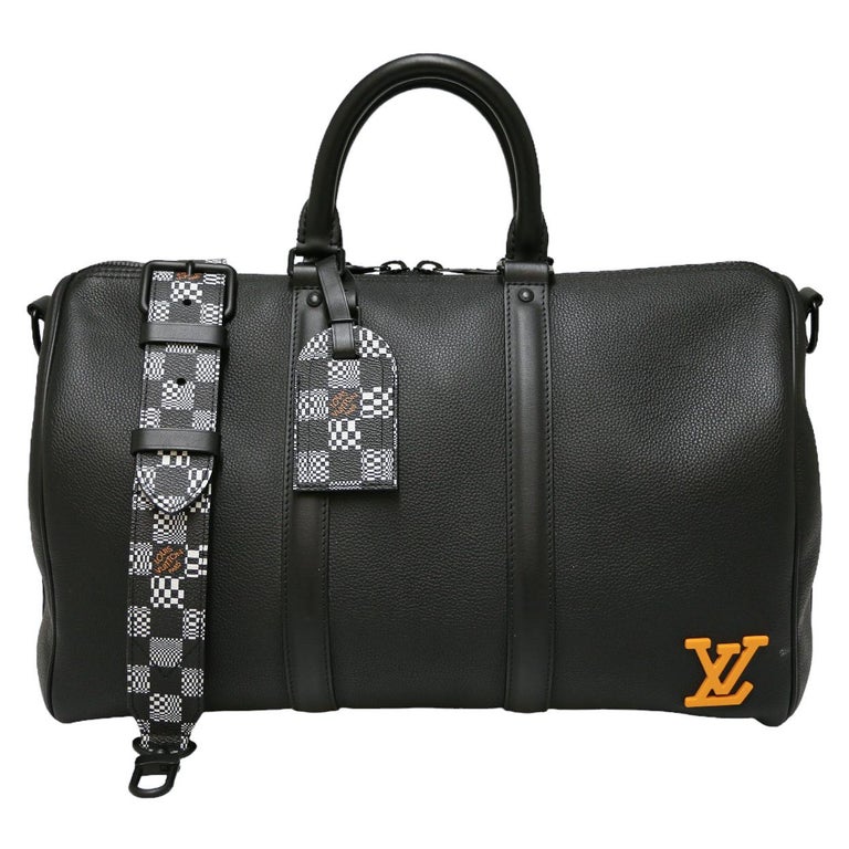 Limitierte Auflage: Louis Vuitton Keepall 40 Schwarze Stadt im