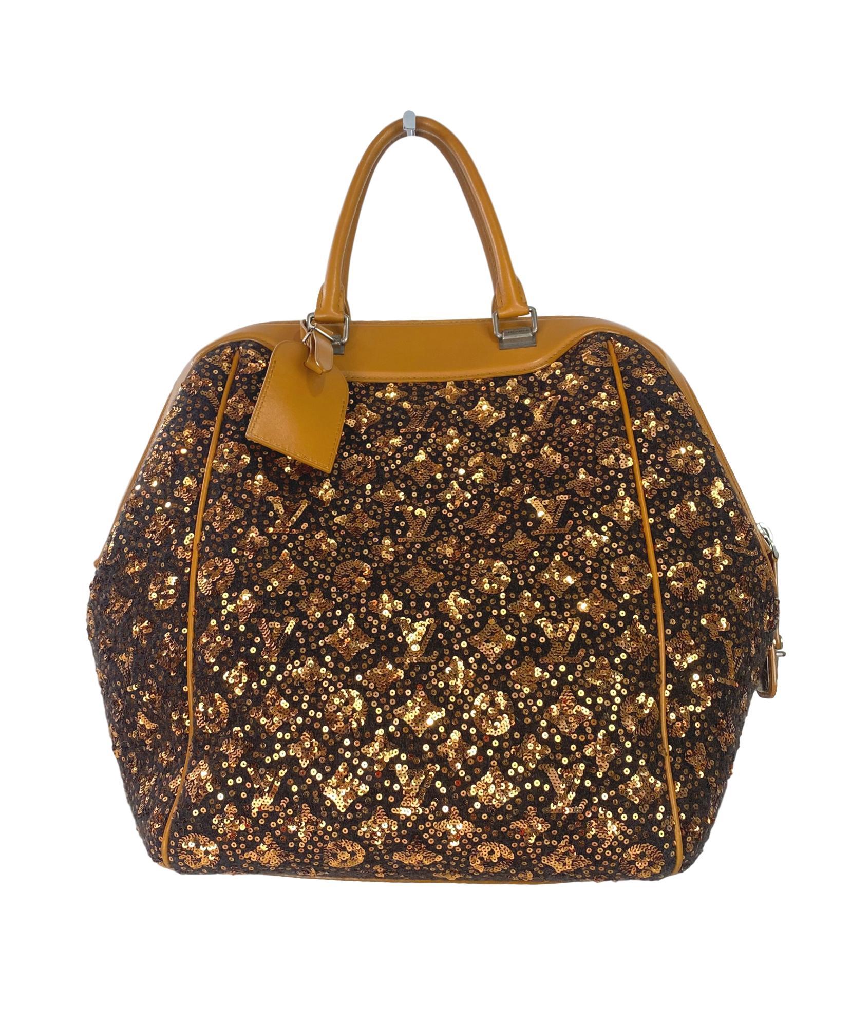 lv sequin bag