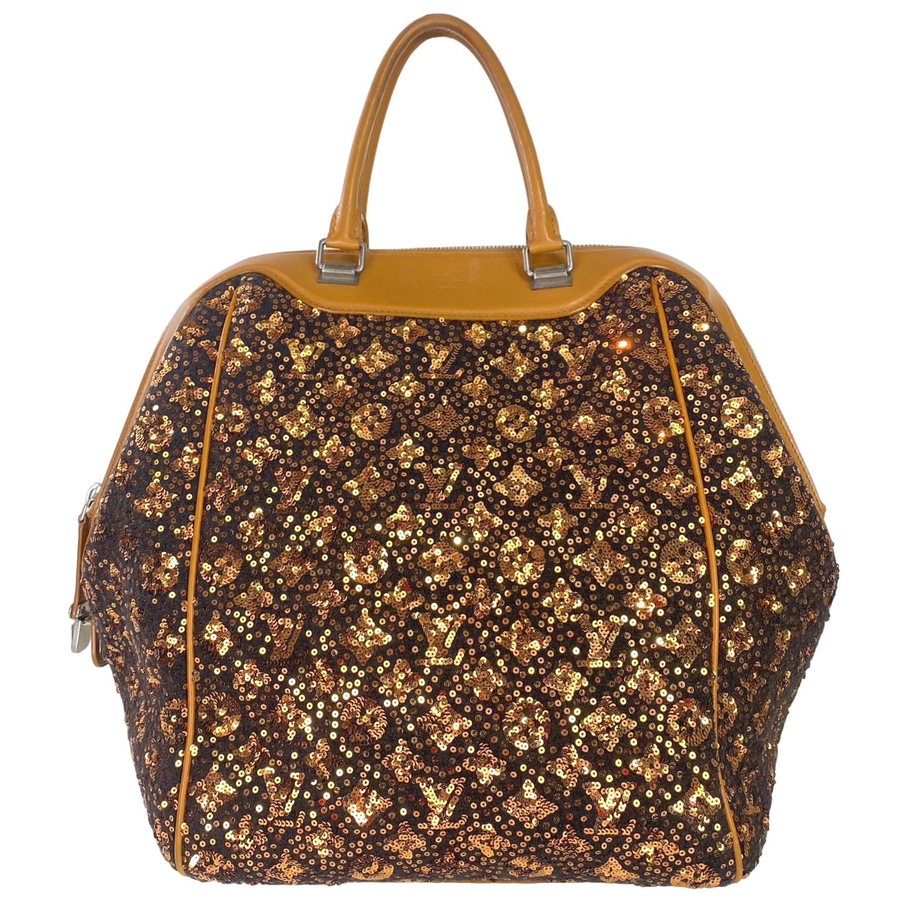 Limited Edition Louis Vuitton North South Sunshine Express Sequin Bag