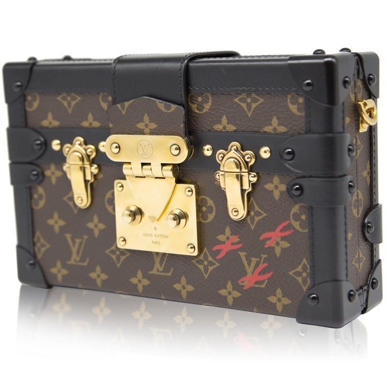 Limited Edition Louis Vuitton Petite Malle Bag at 1stDibs