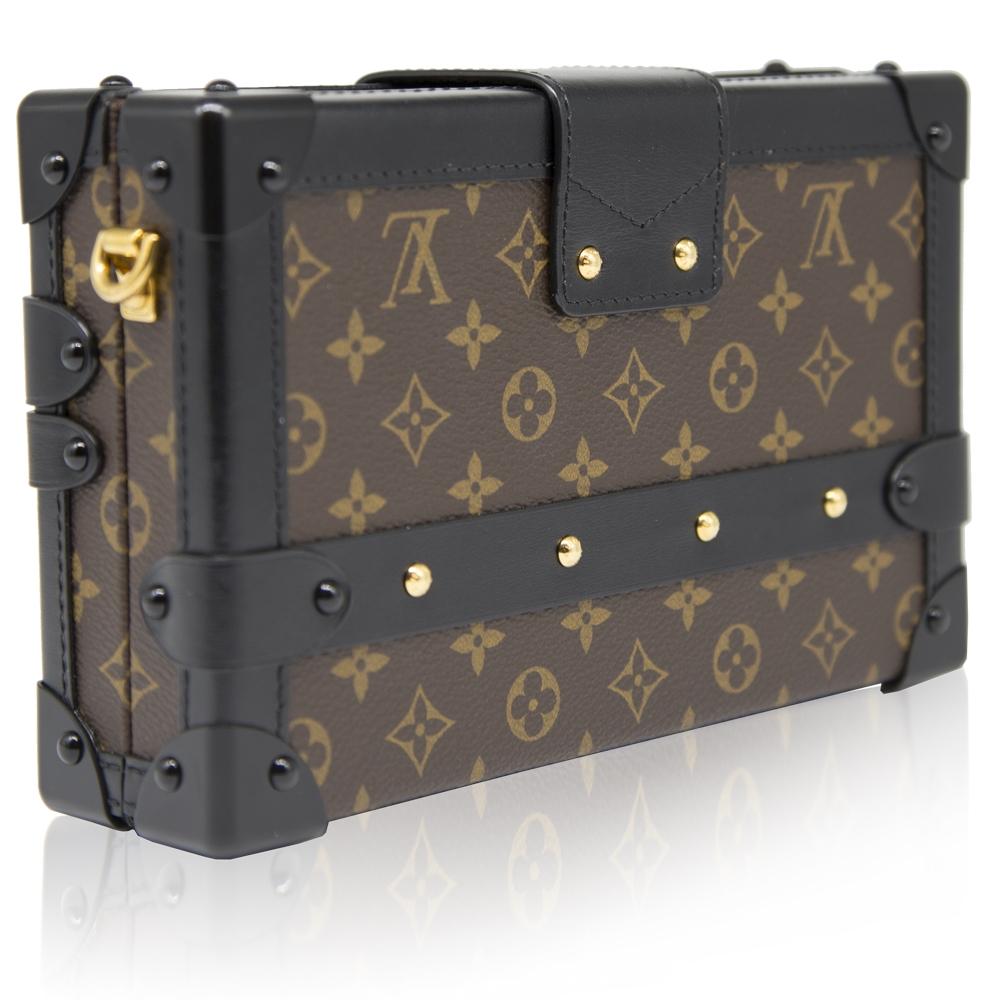 Black Limited Edition Louis Vuitton Petite Malle Bag