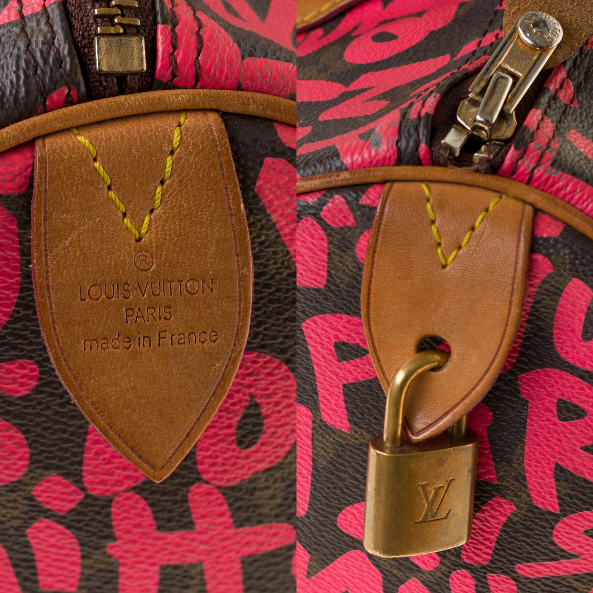 Pink Limited Edition Louis Vuitton Speedy 30 