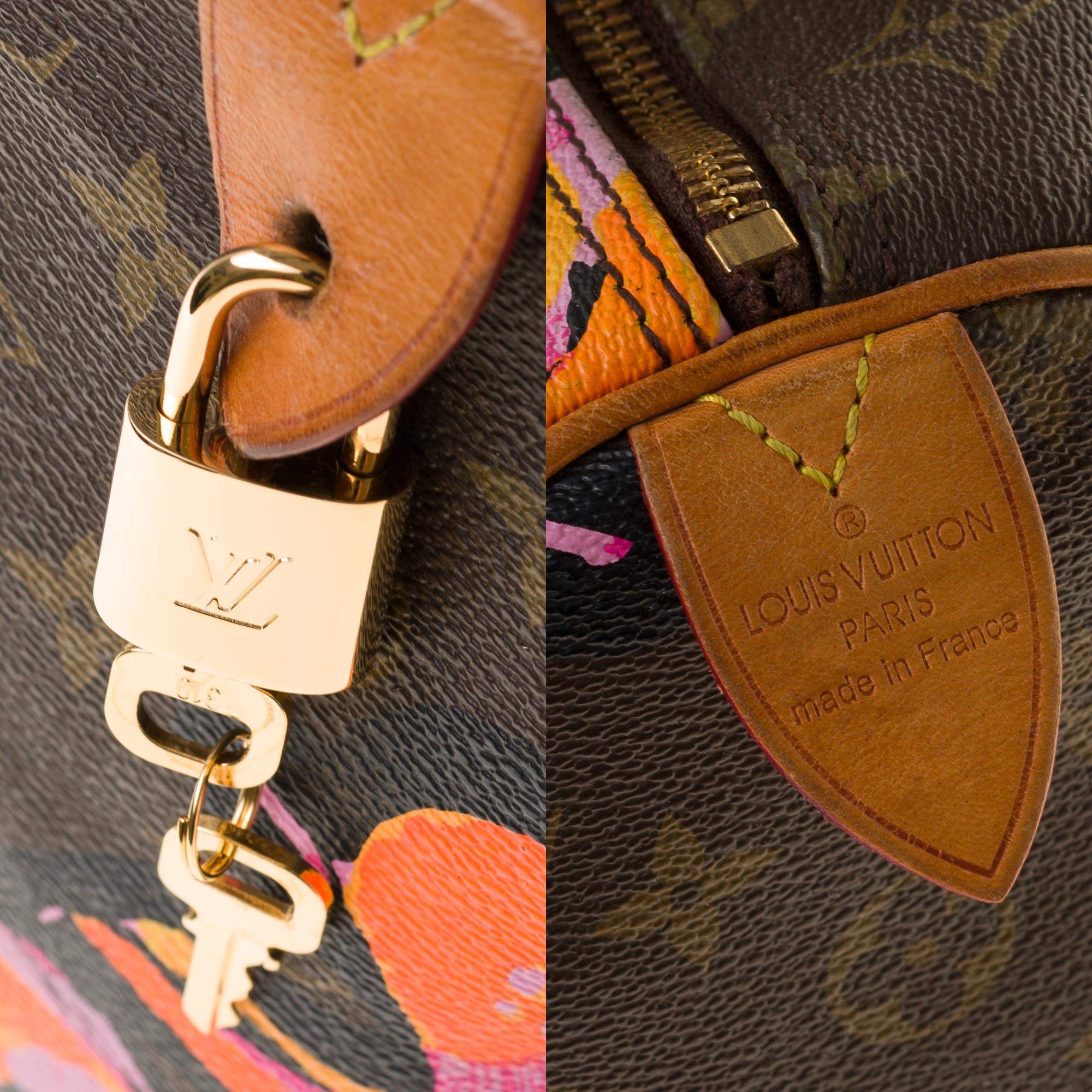 Black Limited Edition Louis Vuitton Speedy 30 