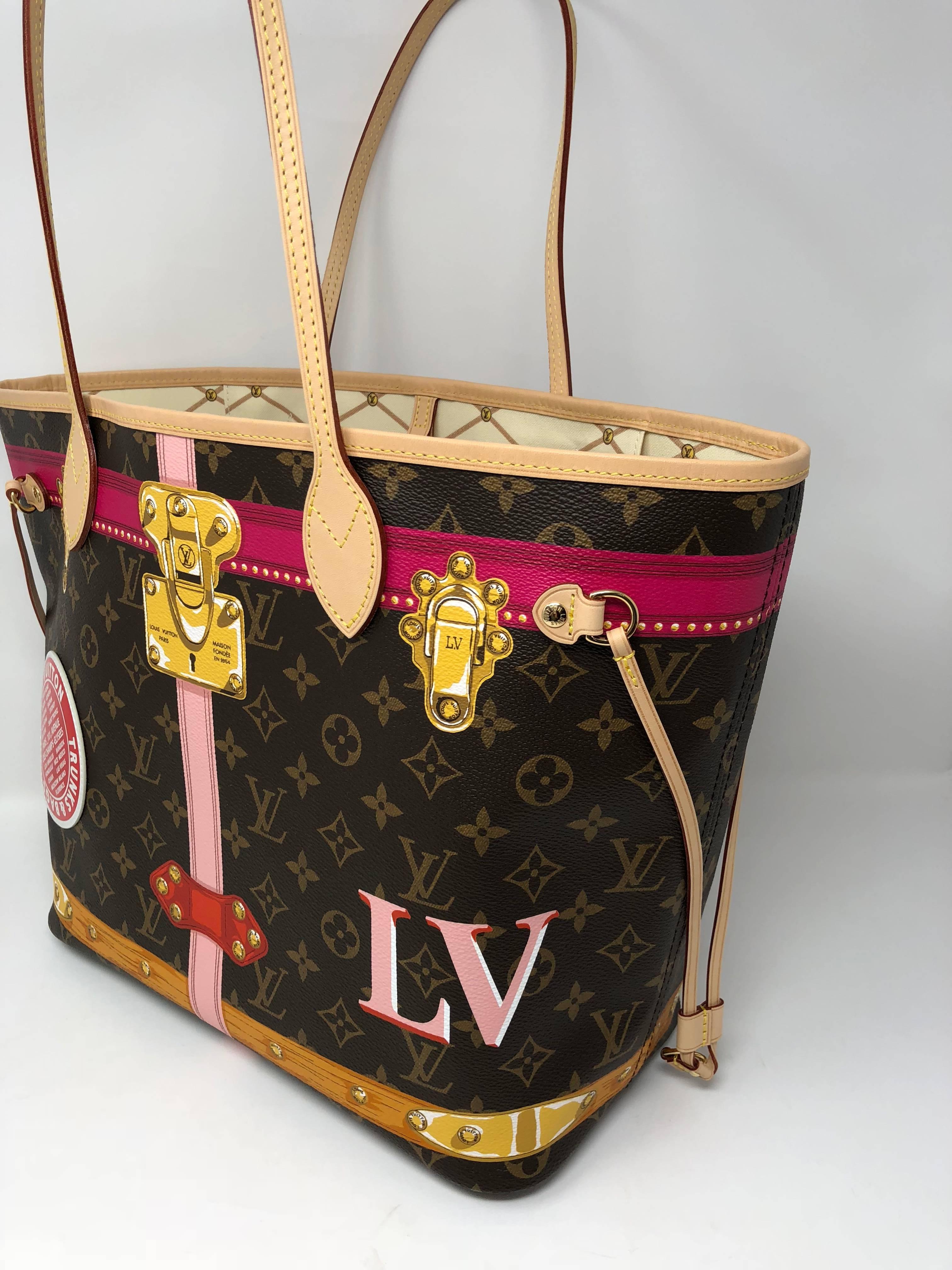 Limited Edition Louis Vuitton Trunks 2018 Collection Neverfull MM  4