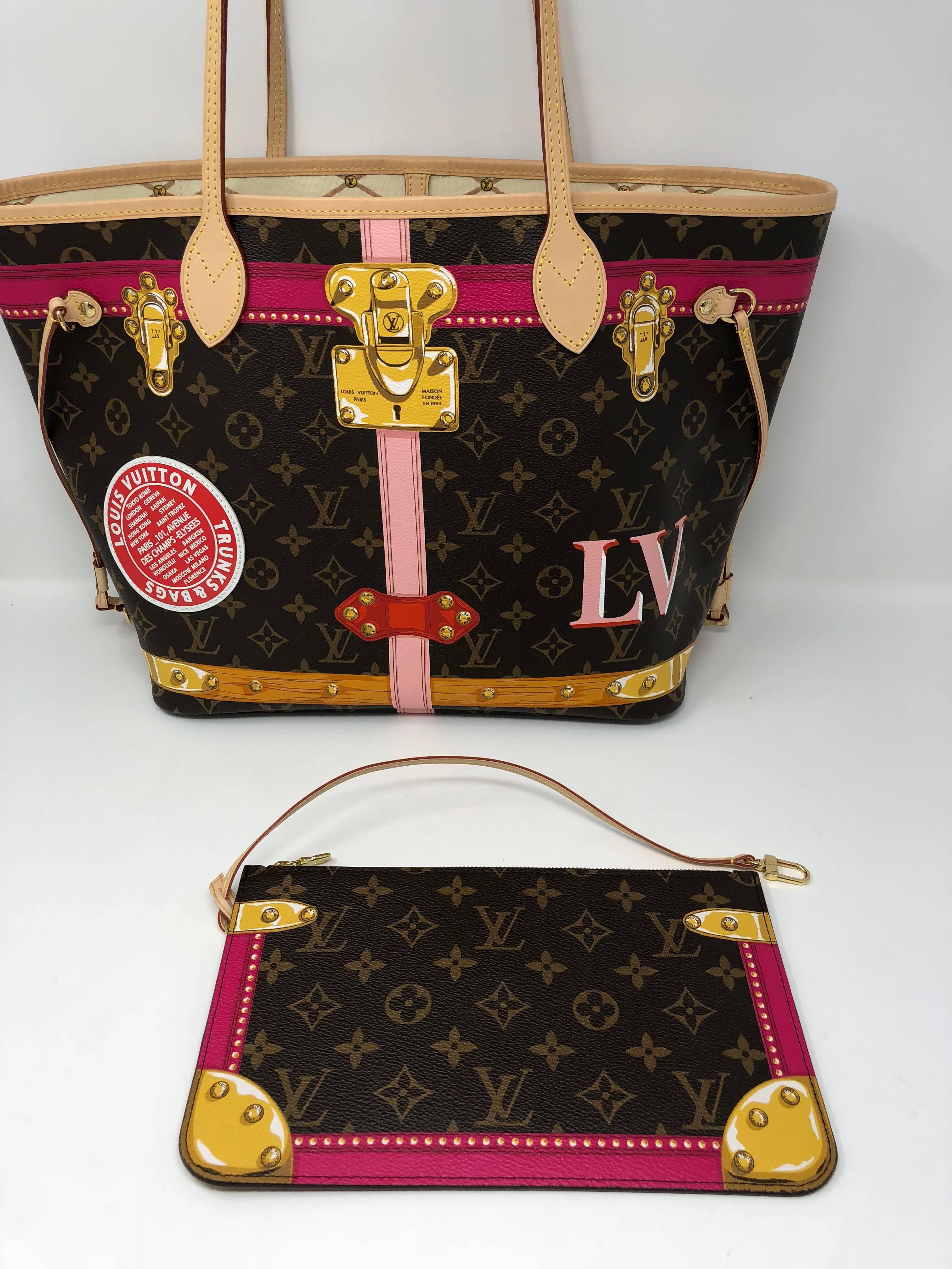Limited Edition Louis Vuitton Trunks Kollektion 2018 Neverfull MM 10