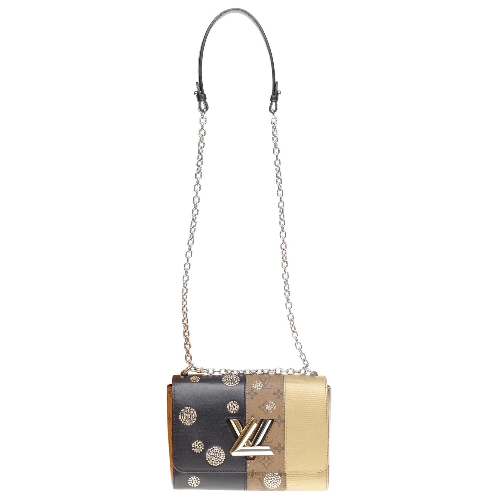 Louis Vuitton Twist Strap Top Handle Bag Epi Leather MM at 1stDibs