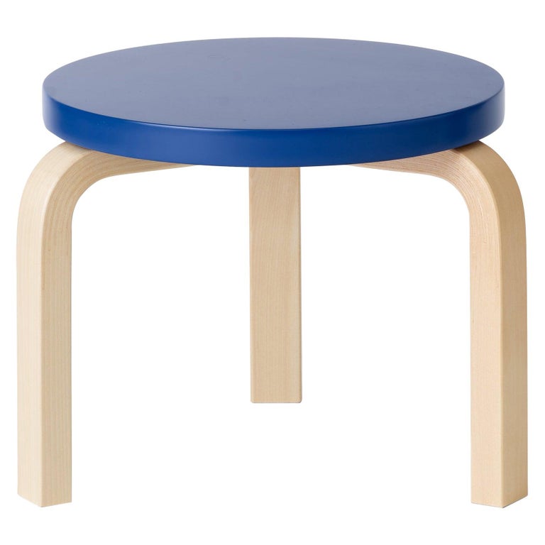 Limited Edition Low Stool 60 in Moonstone by Artek and Heath at 1stDibs