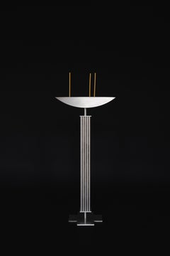 Limited Edition Lux Æterna Candle Holder in Stainless Steel by sashaxsasha