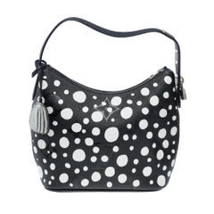 Limited Edition LV x Yayoi Kusama Marshmallow Tote bag in White&Black, SHW