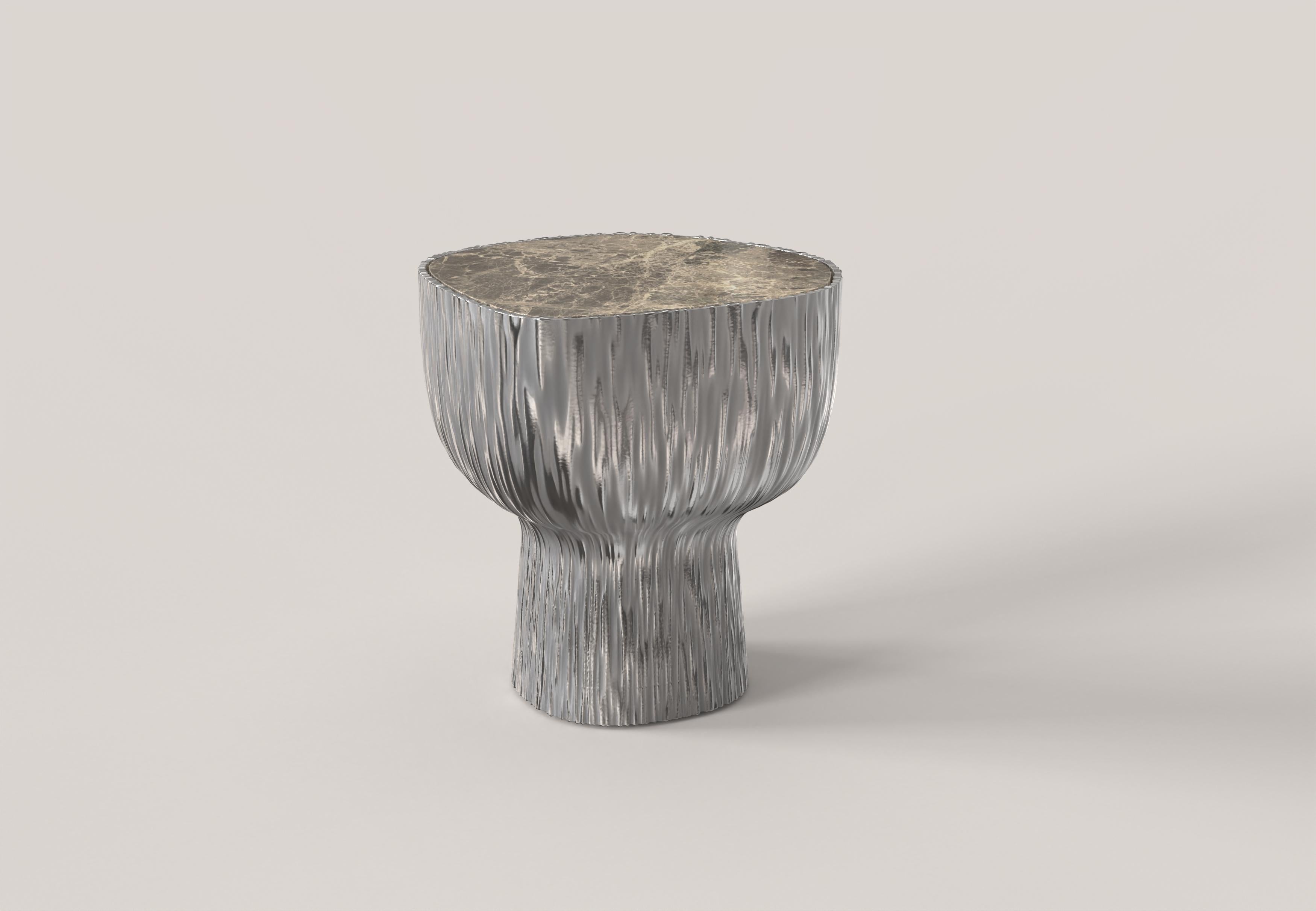 Table en aluminium et marbre Giava V1, Simone Fanciullacci Neuf - En vente à Milano, IT