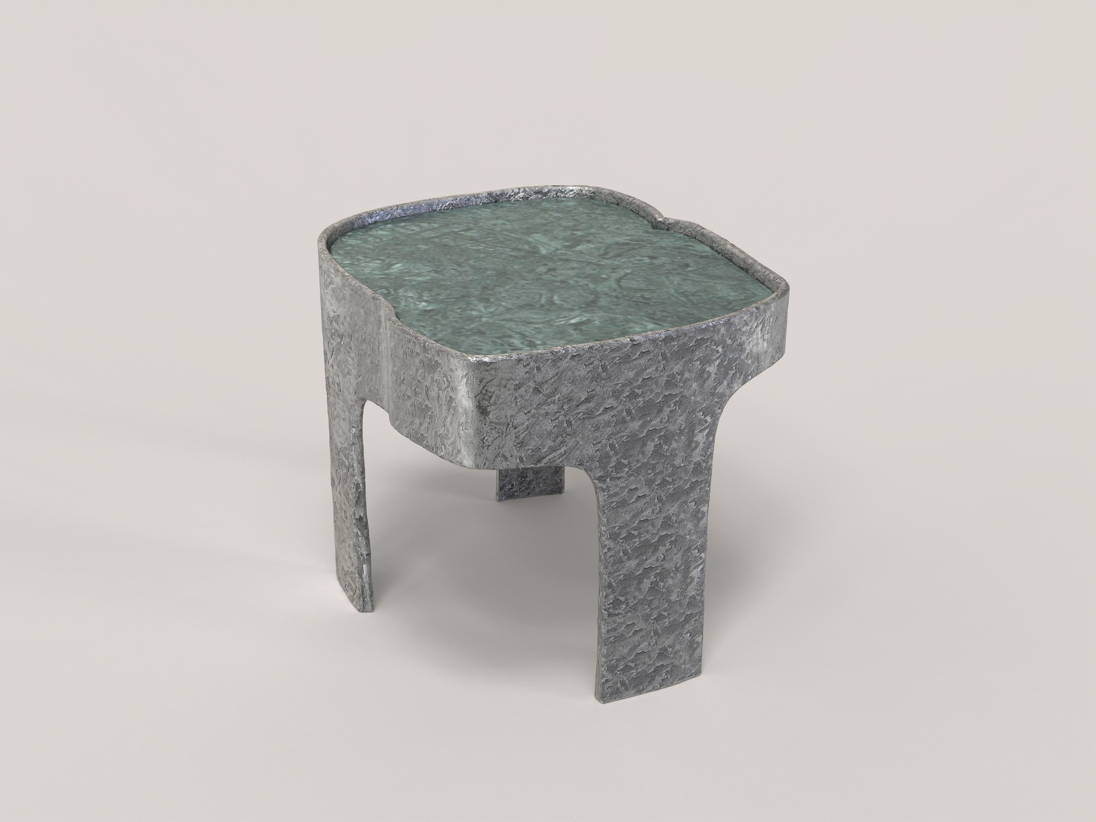 Limited Edition Marble Aluminium Table, Sumatra V1 by Edizione Limitata In New Condition For Sale In Milano, IT