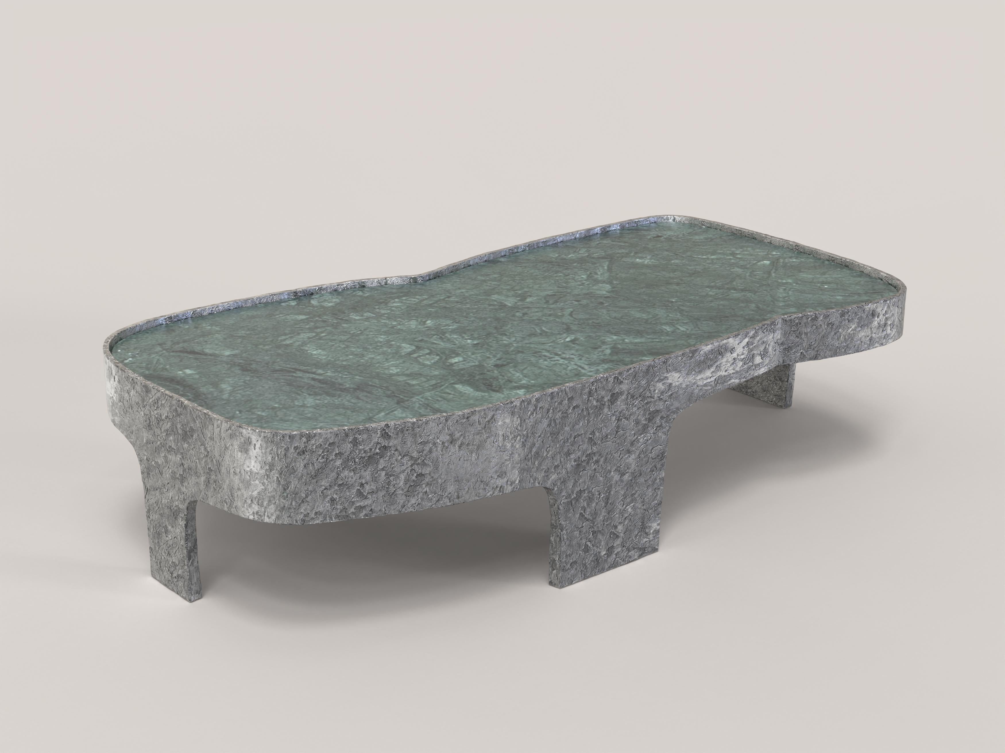 Limited Edition Marble Aluminium Table, Sumatra V3 by Edizione Limitata In New Condition For Sale In Milano, IT